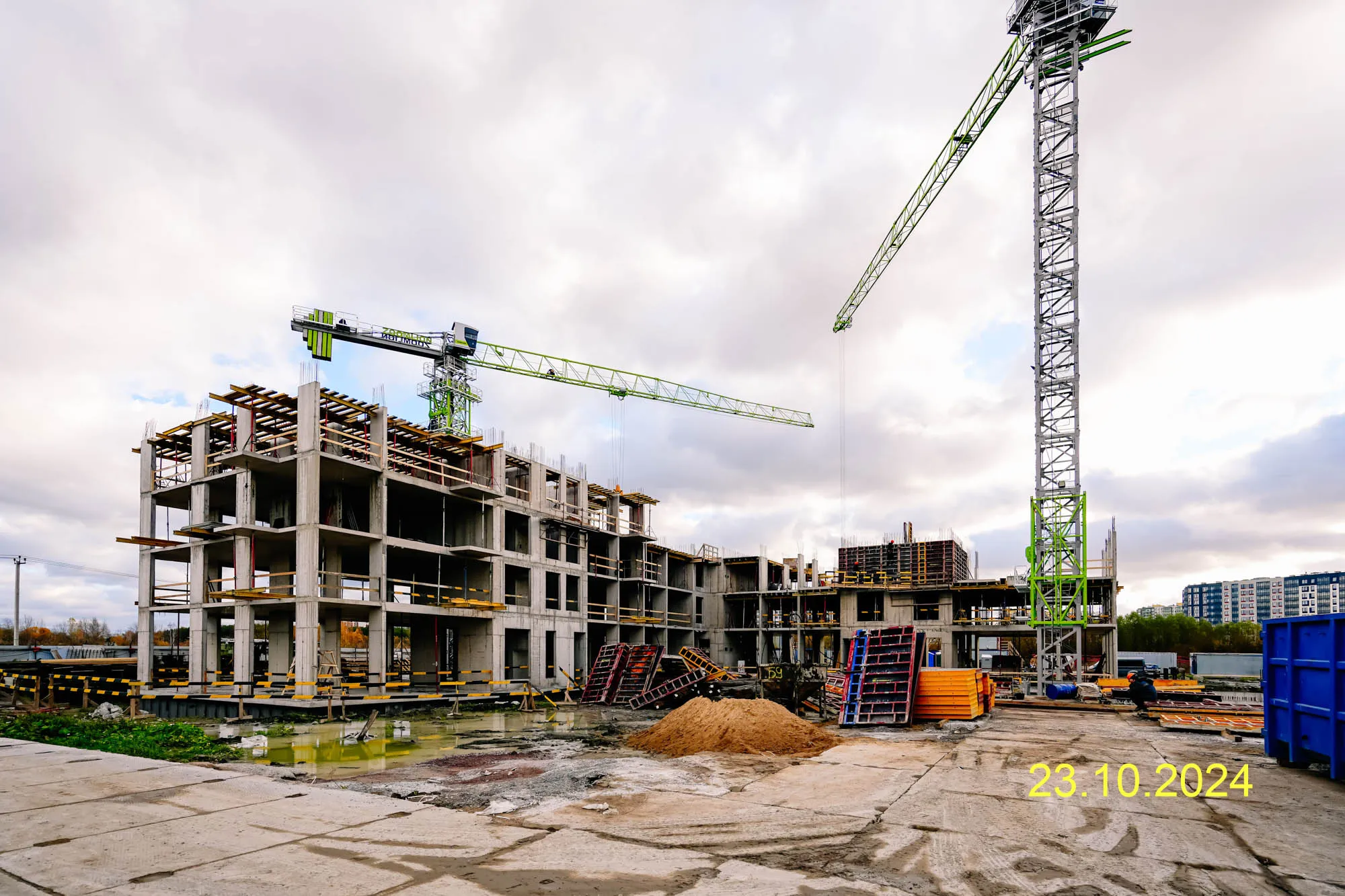 ЖК Новые Лаврики ход строительства