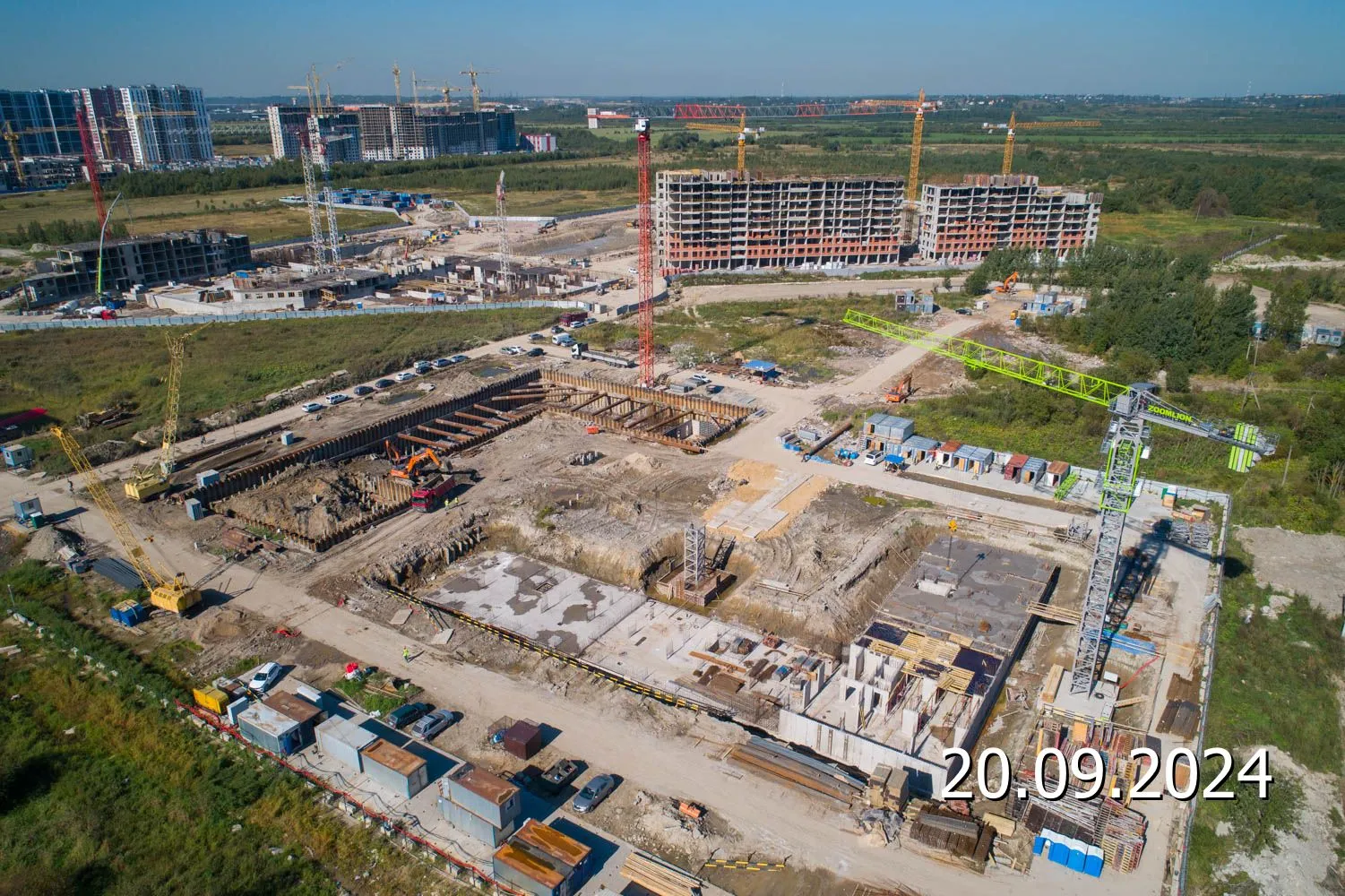 ЖК Новые Лаврики ход строительства