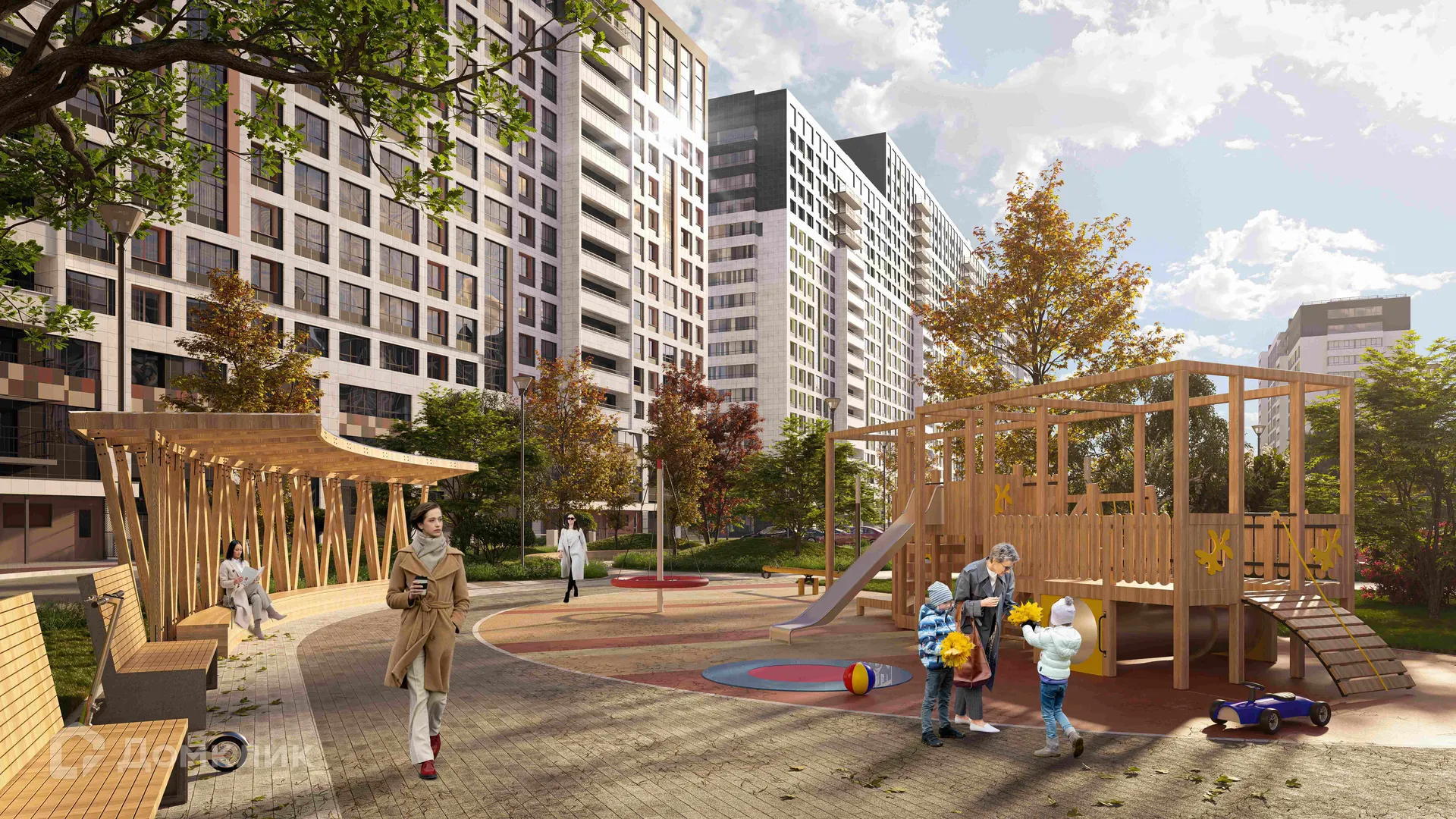 Планировка 2-комнатной квартиры 46.12 м² в ЖК ЖК "Урбанист-2", г. Мурино — фото 2