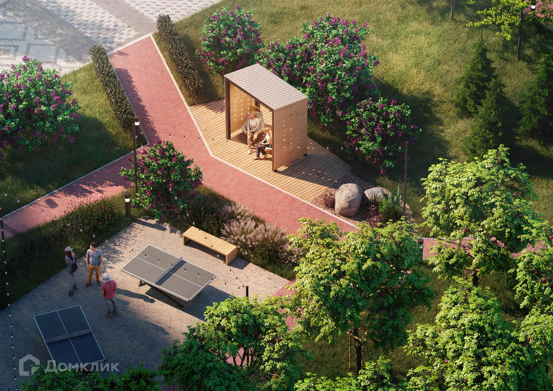 Планировка 2-комнатной квартиры 46.12 м² в ЖК ЖК "Урбанист-2", г. Мурино — фото 7