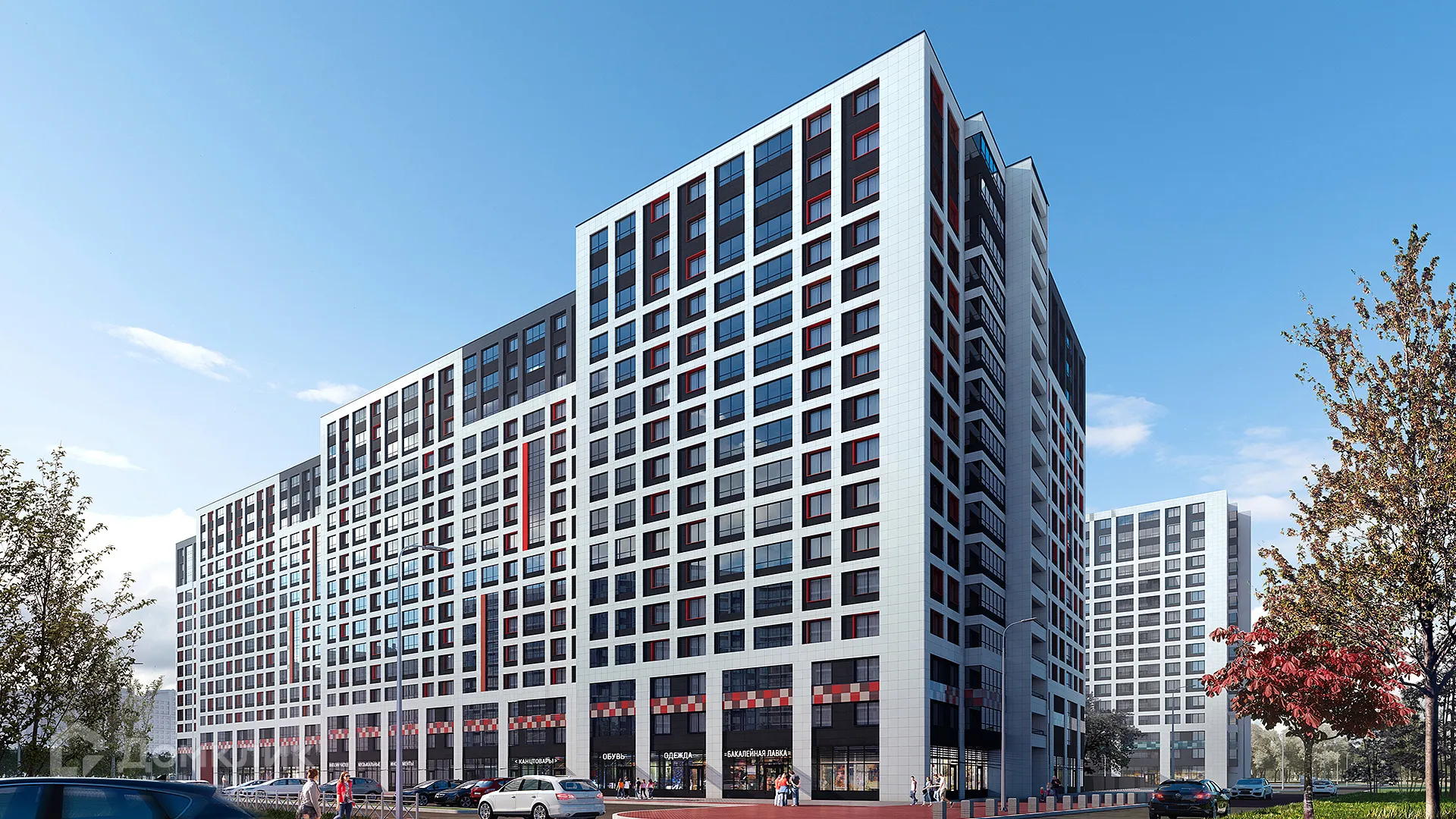 Планировка 2-комнатной квартиры 46.12 м² в ЖК ЖК "Урбанист-2", г. Мурино — фото 9