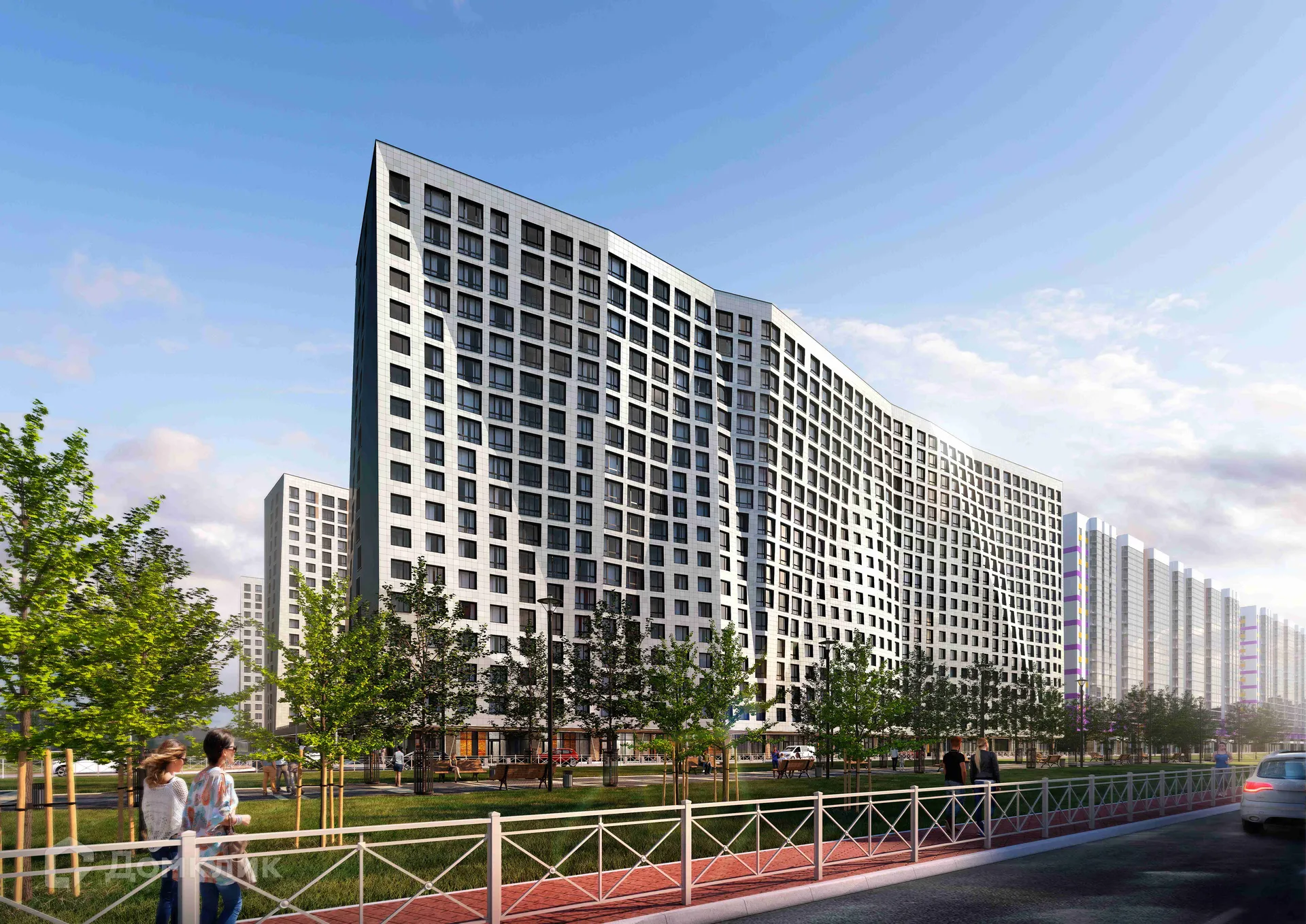 Планировка 1-комнатной квартиры 38.66 м² в ЖК ЖК "Графика", г. Мурино — фото 4