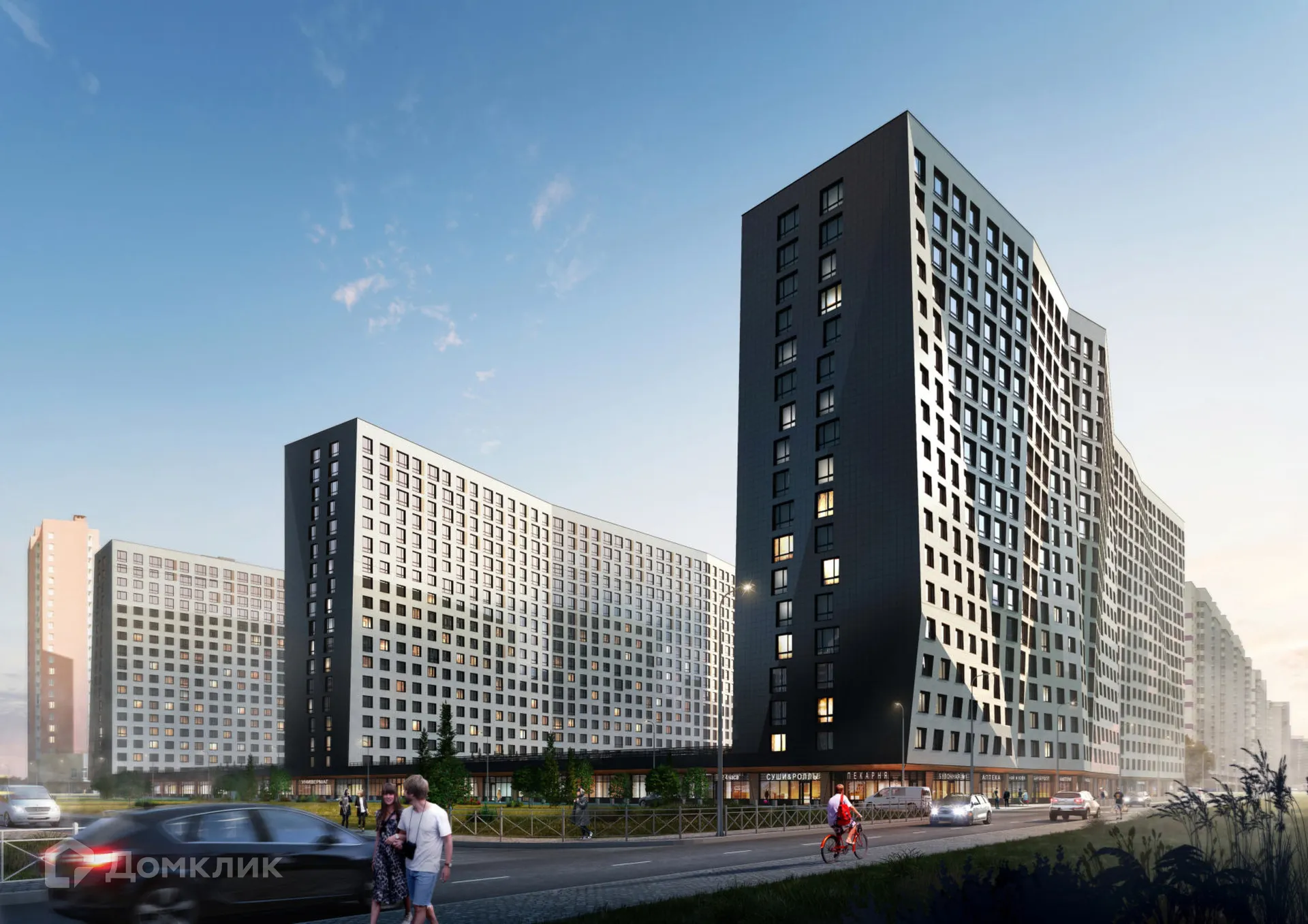 Планировка 1-комнатной квартиры 38.66 м² в ЖК ЖК "Графика", г. Мурино — фото 7