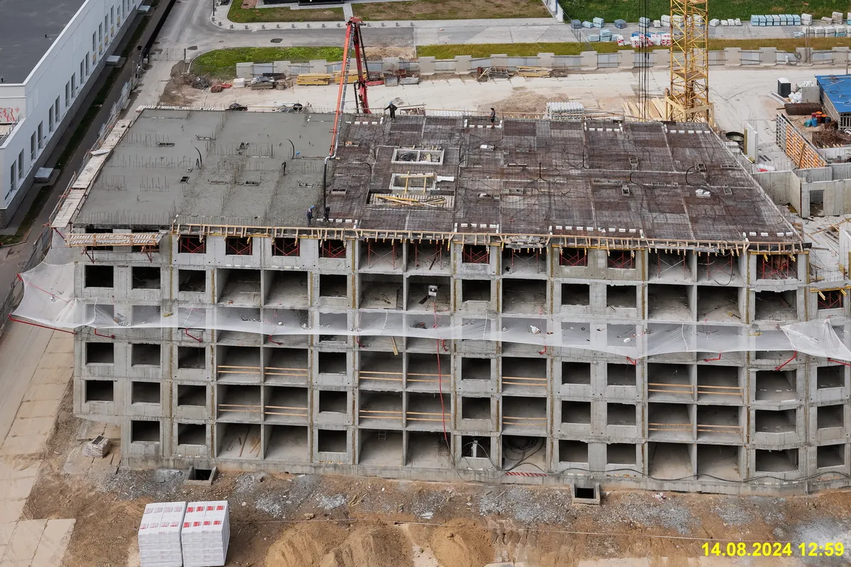 ЖК "Графика" ход строительства