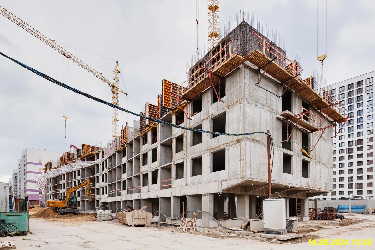 ЖК "Графика" ход строительства