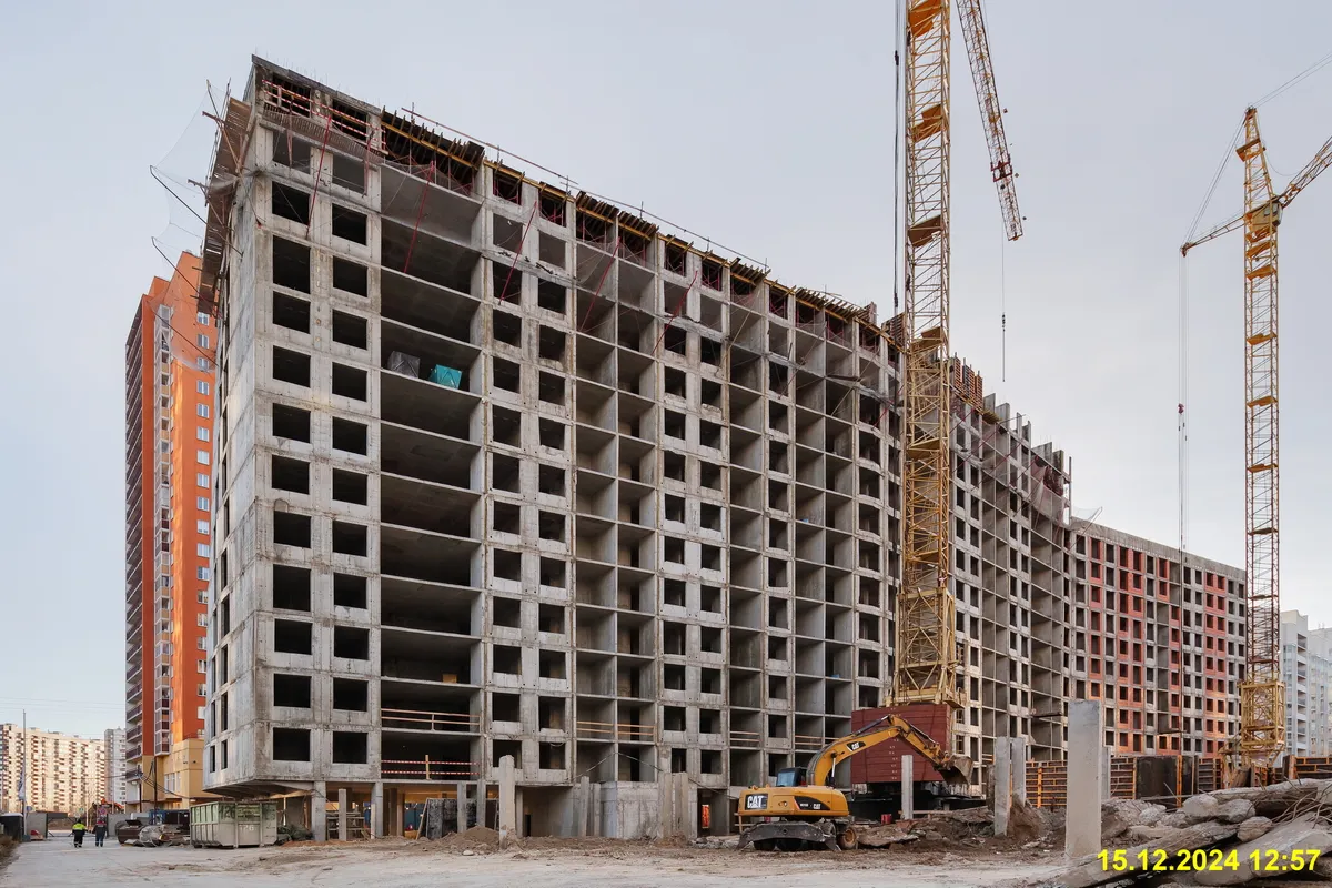 ЖК "Графика" ход строительства