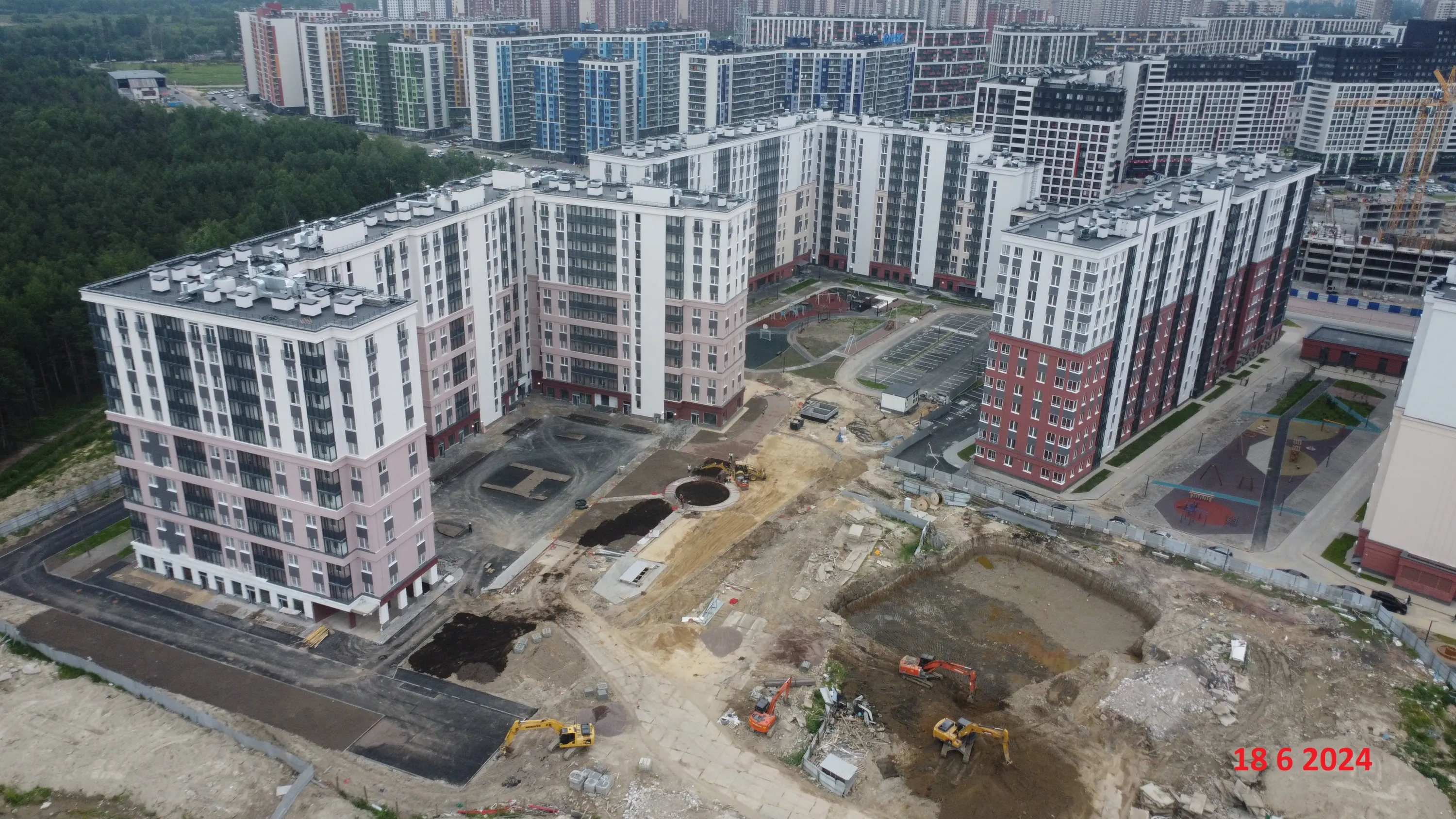 ЖК "ID Murino II (Ай ди Мурино II)" ход строительства