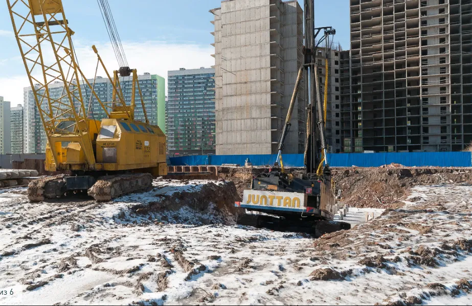 ЖК "Лампо" ход строительства