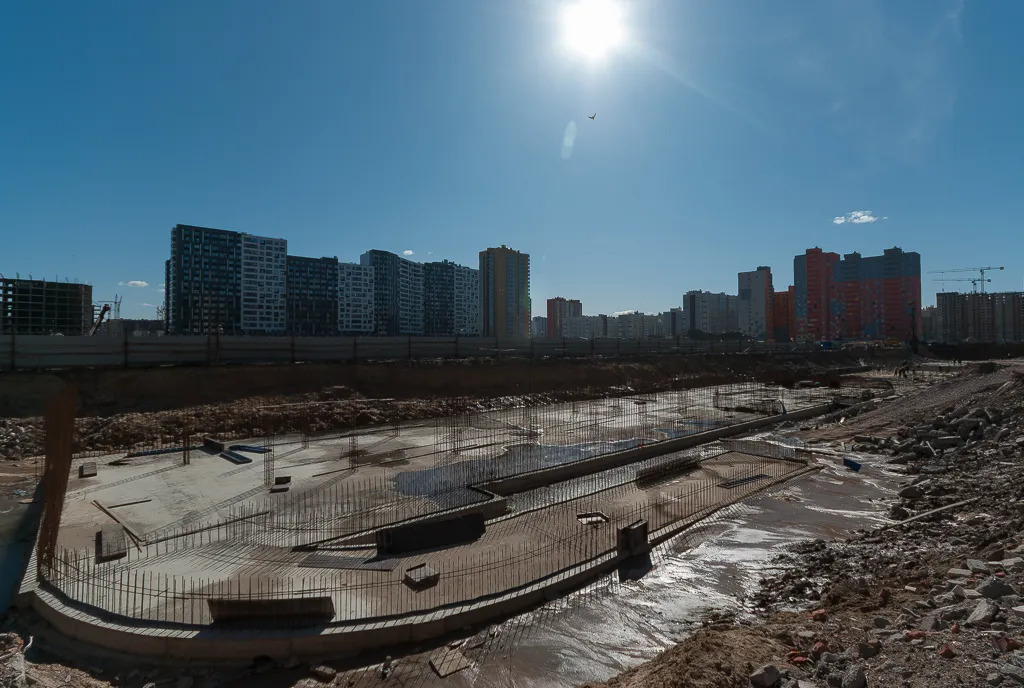 ЖК "Лампо" ход строительства