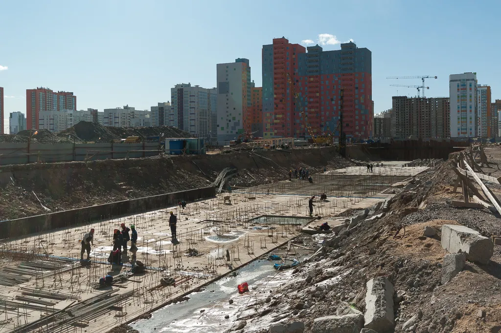 ЖК "Лампо" ход строительства