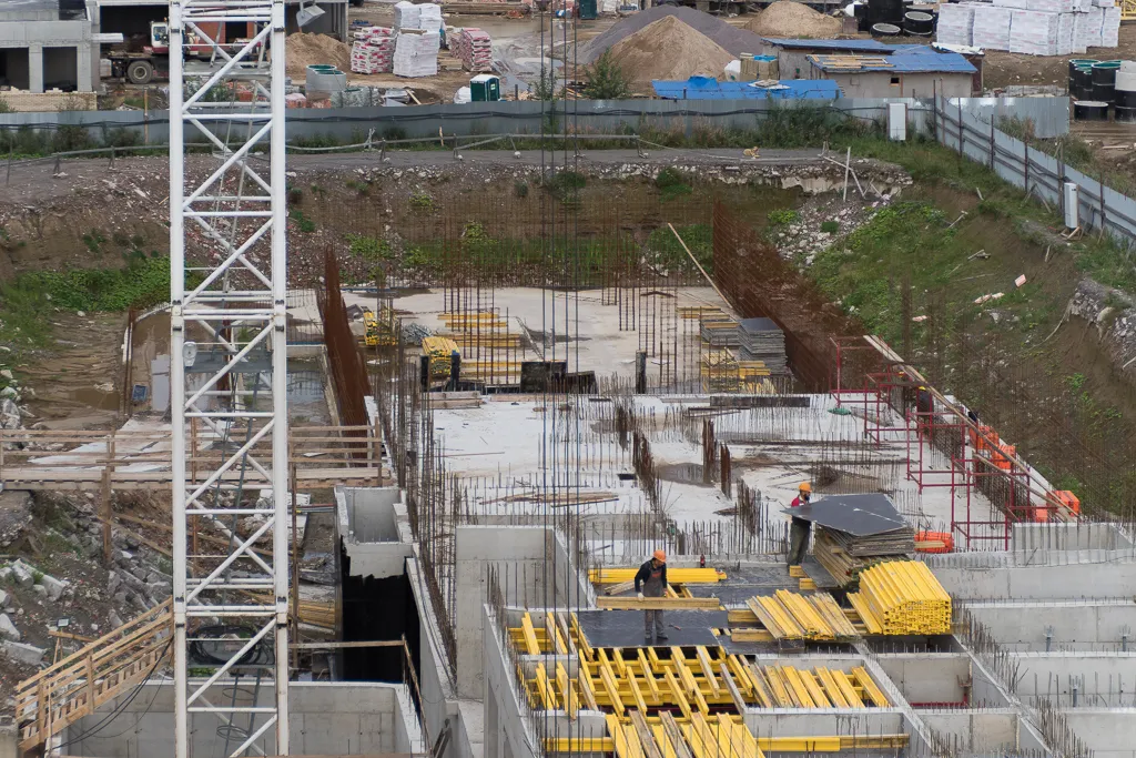 ЖК "Лампо" ход строительства