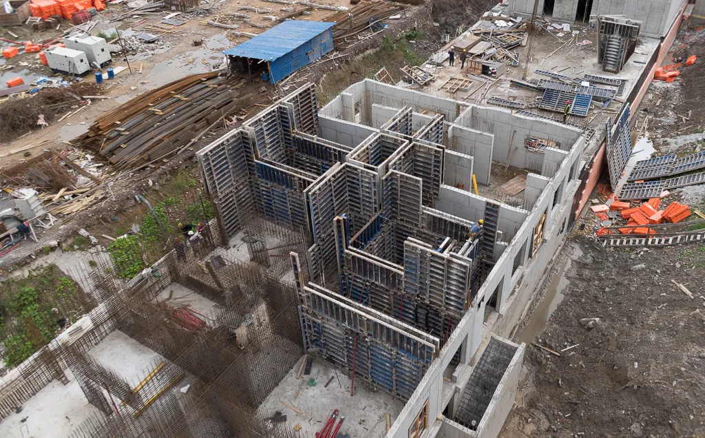 ЖК "Лампо" ход строительства