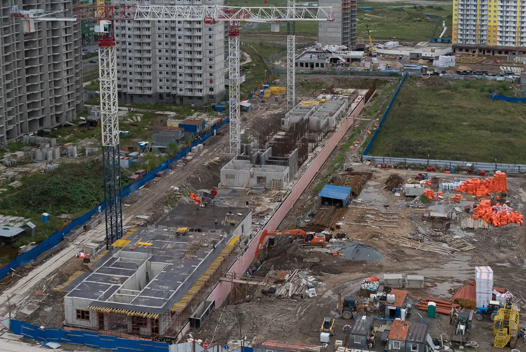 ЖК "Лампо" ход строительства