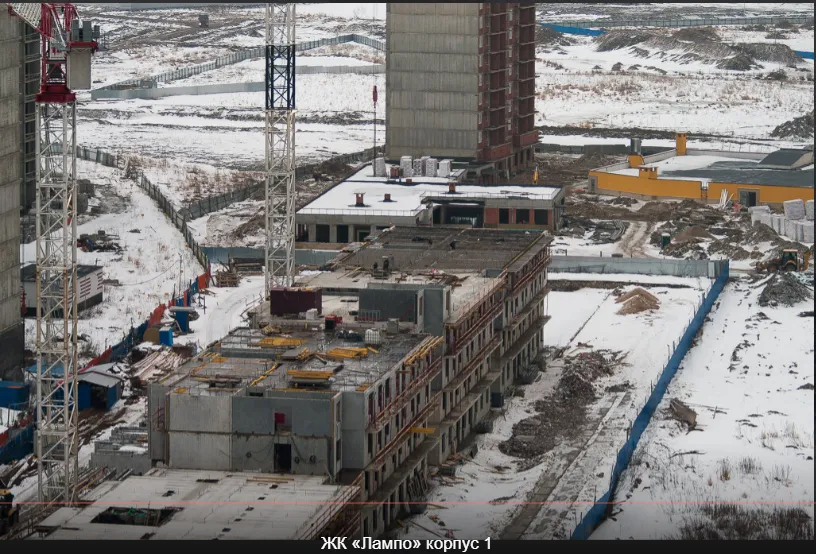 ЖК "Лампо" ход строительства