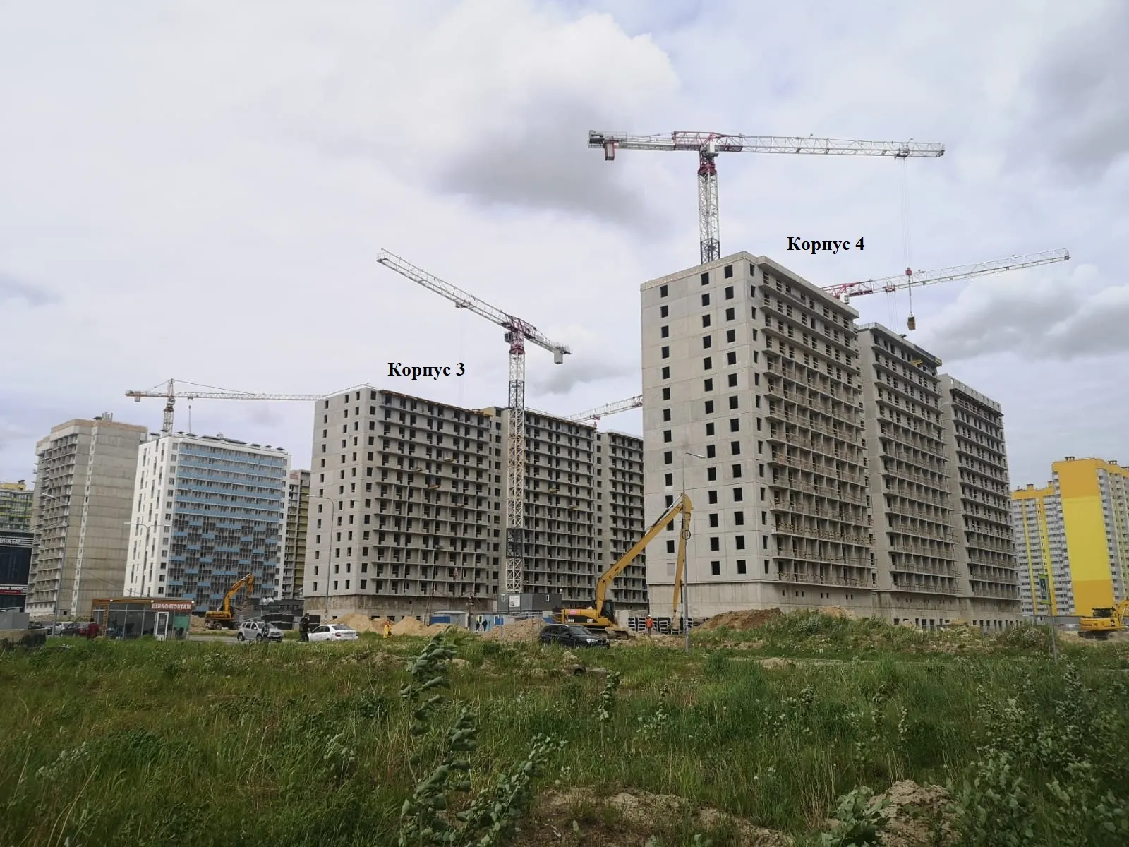 ЖК "Лампо" ход строительства