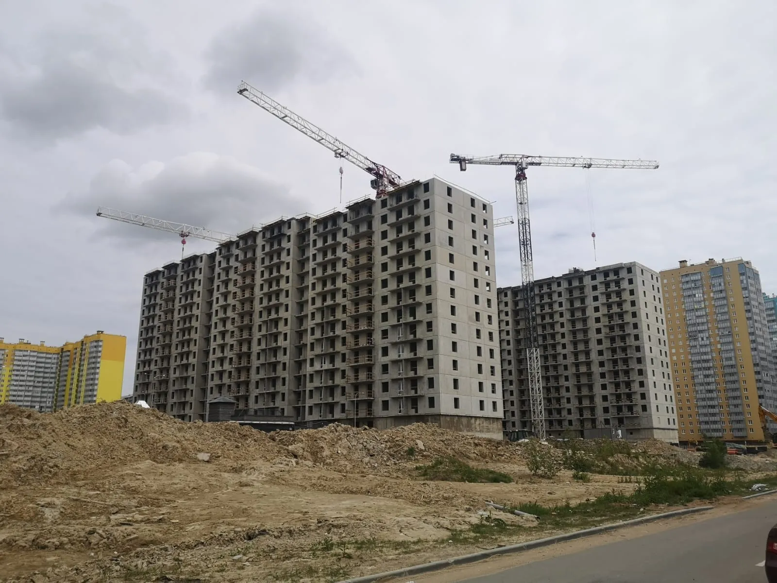 ЖК "Лампо" ход строительства