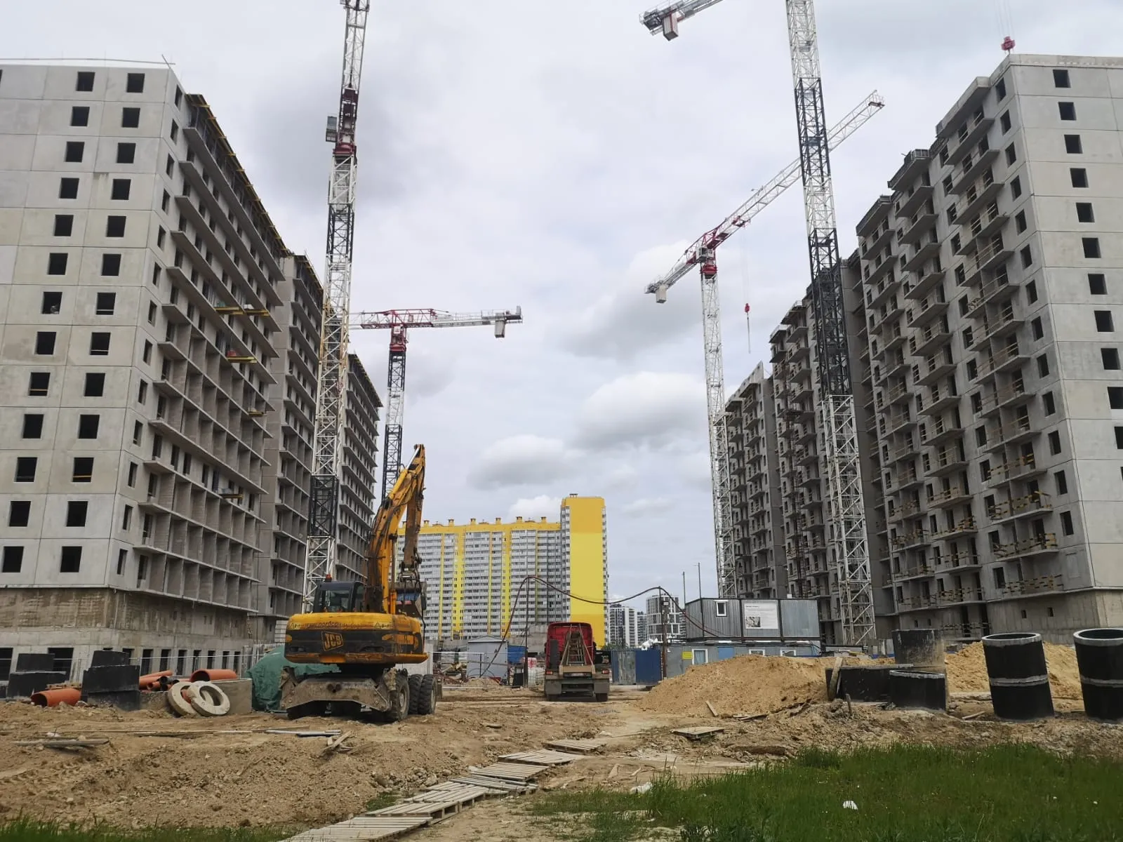 ЖК "Лампо" ход строительства