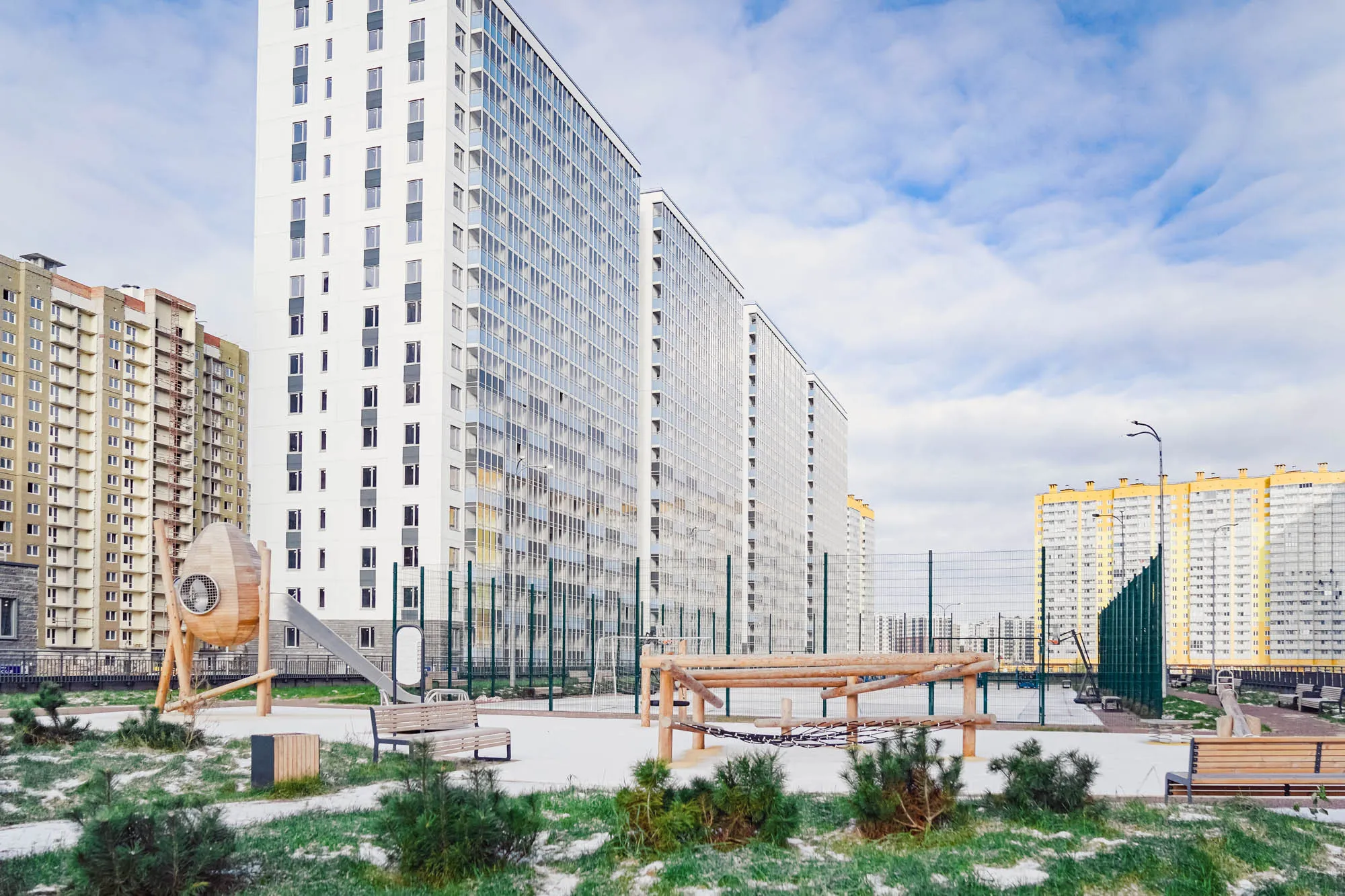 ЖК "Лампо" ход строительства