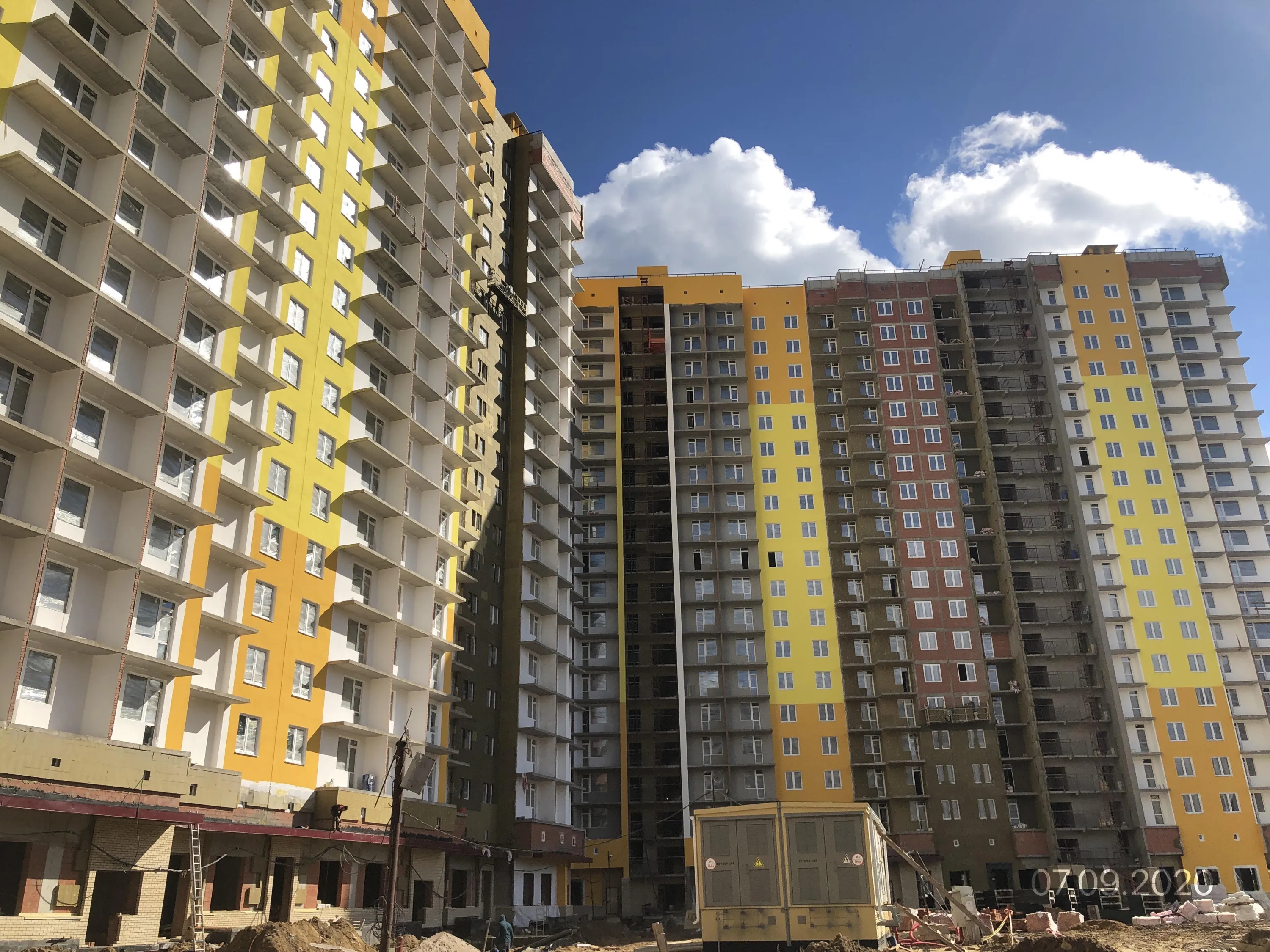 ЖК Мурино Парк ход строительства