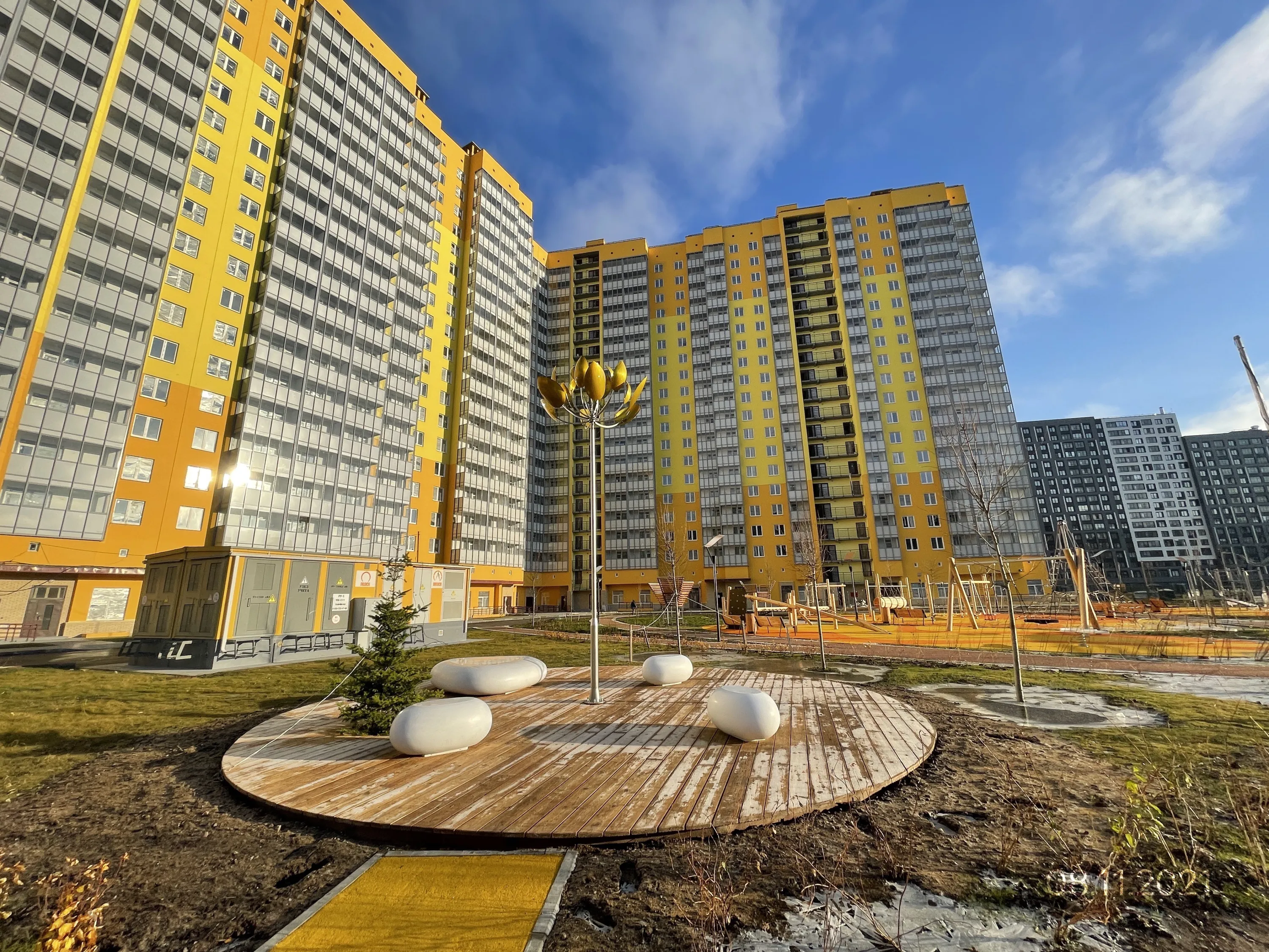 ЖК Мурино Парк ход строительства