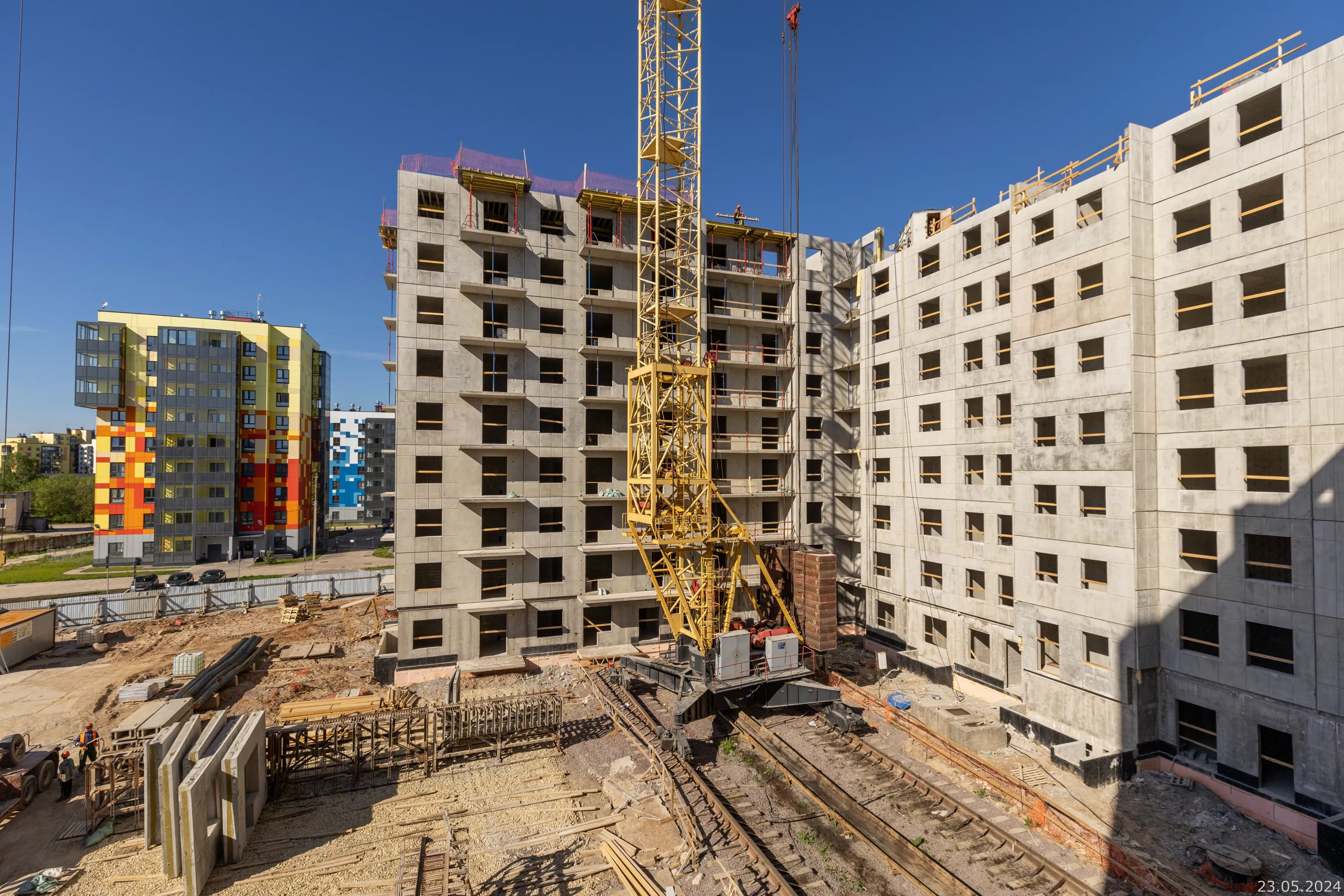 ЖК IQ ГАТЧИНА (Айкью Гатчина) ход строительства