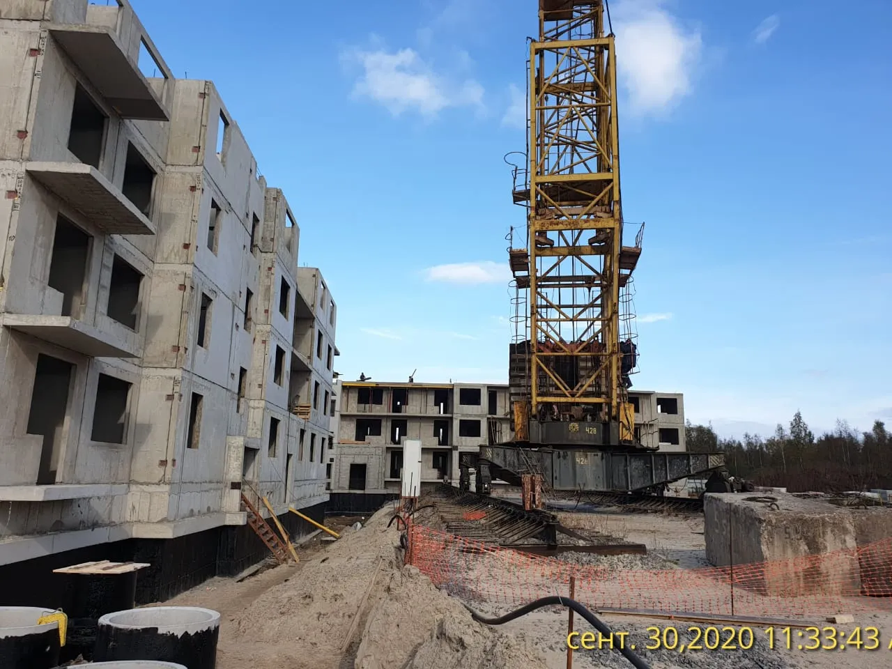 ЖК Кировский посад ход строительства