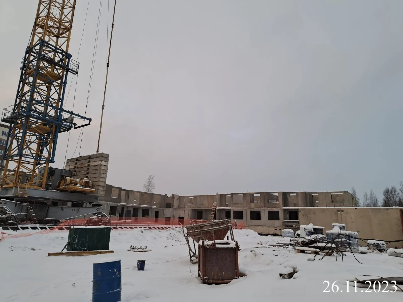 ЖК Кировский посад ход строительства