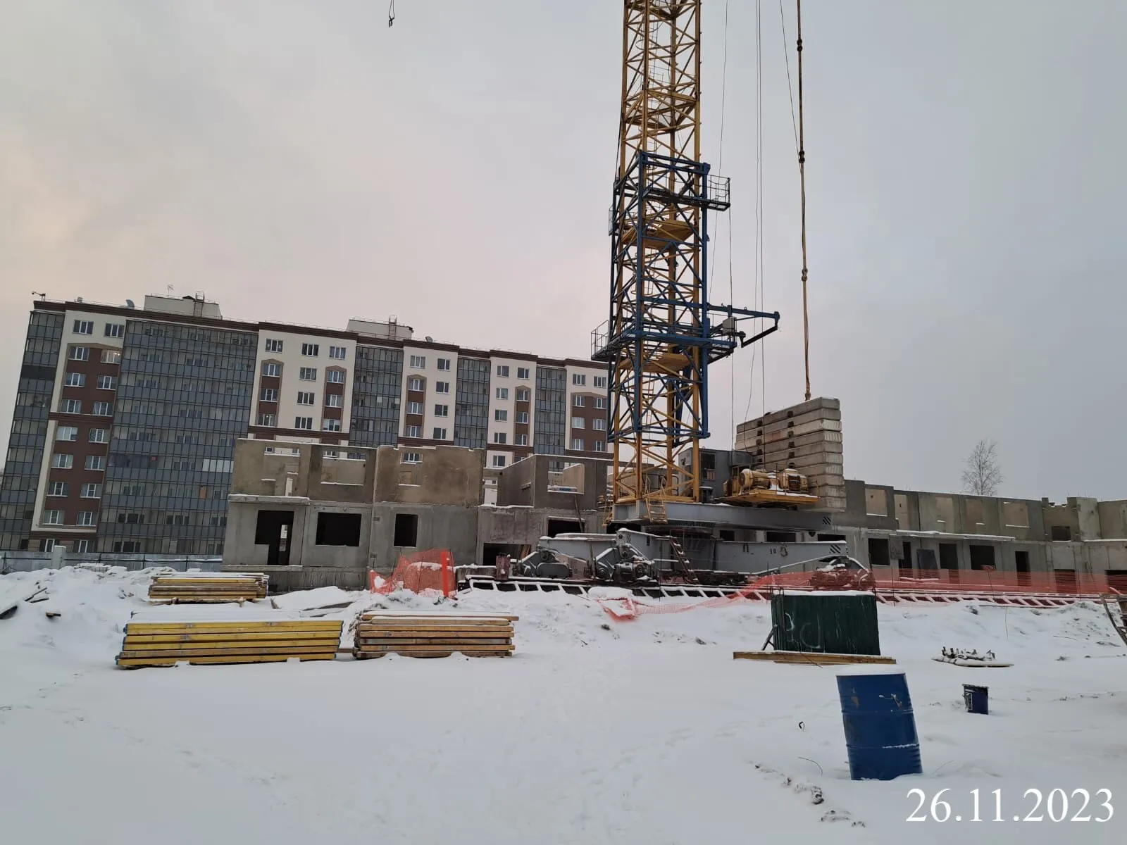 ЖК Кировский посад ход строительства