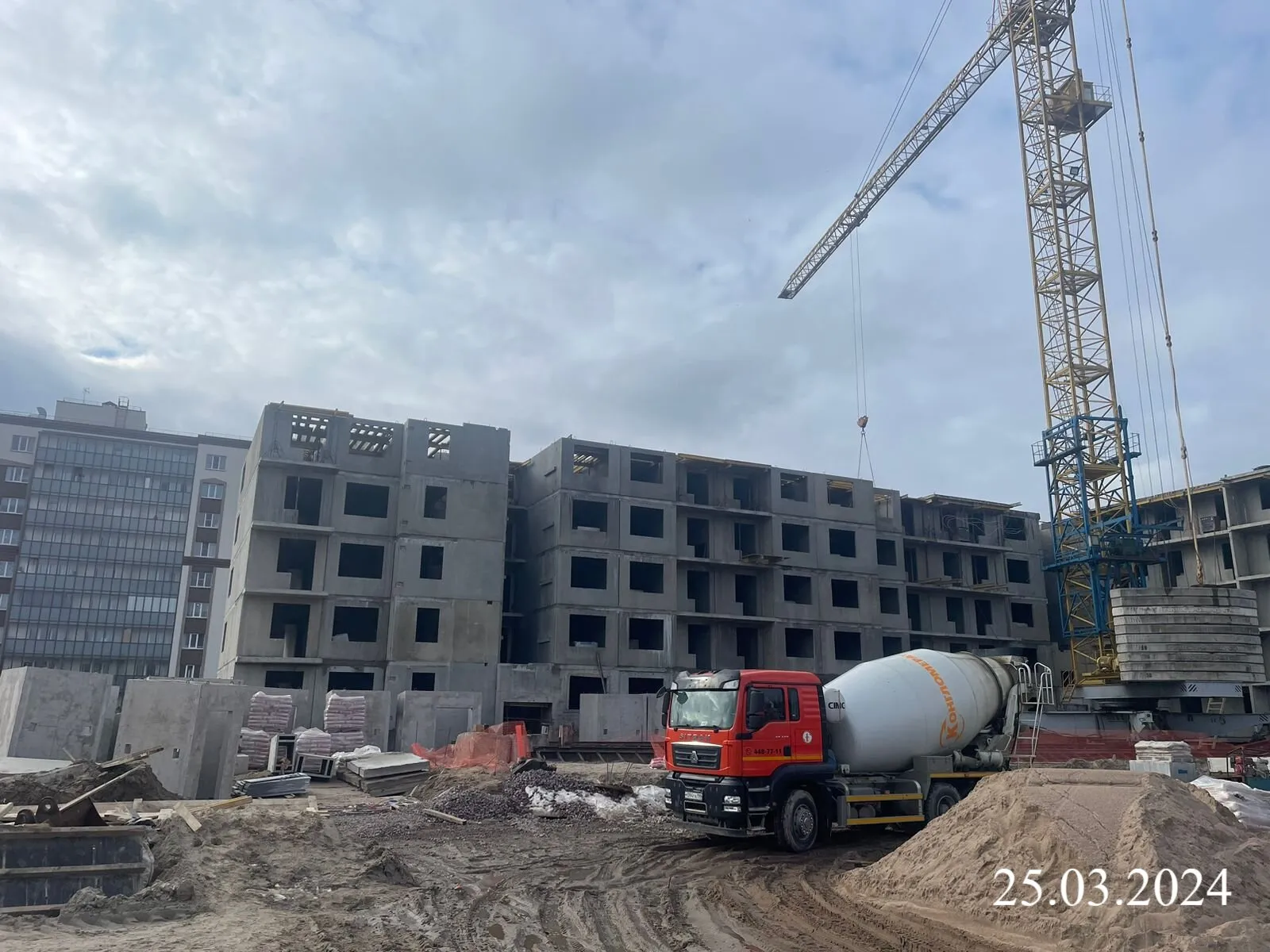 ЖК Кировский посад ход строительства