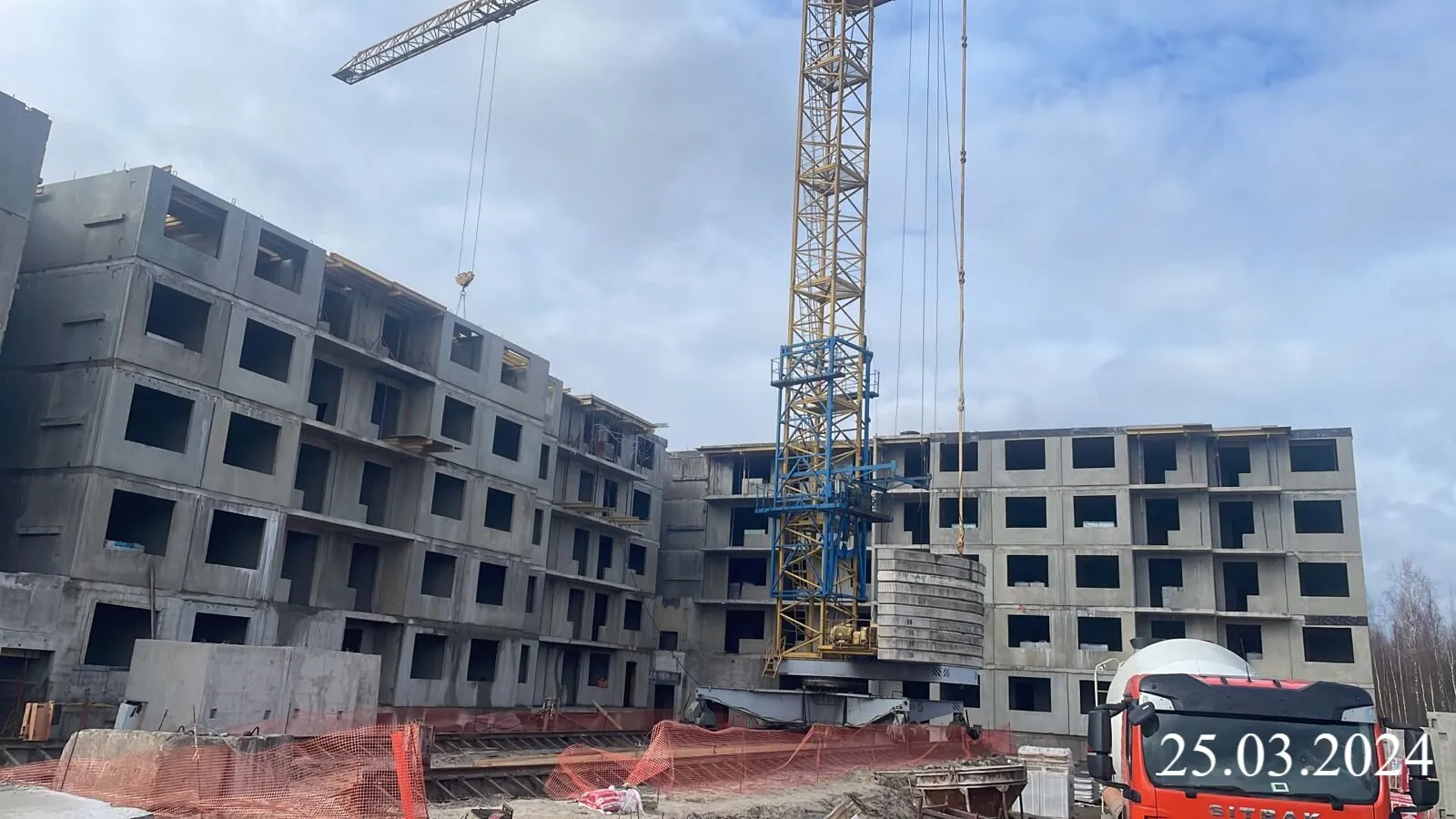 ЖК Кировский посад ход строительства