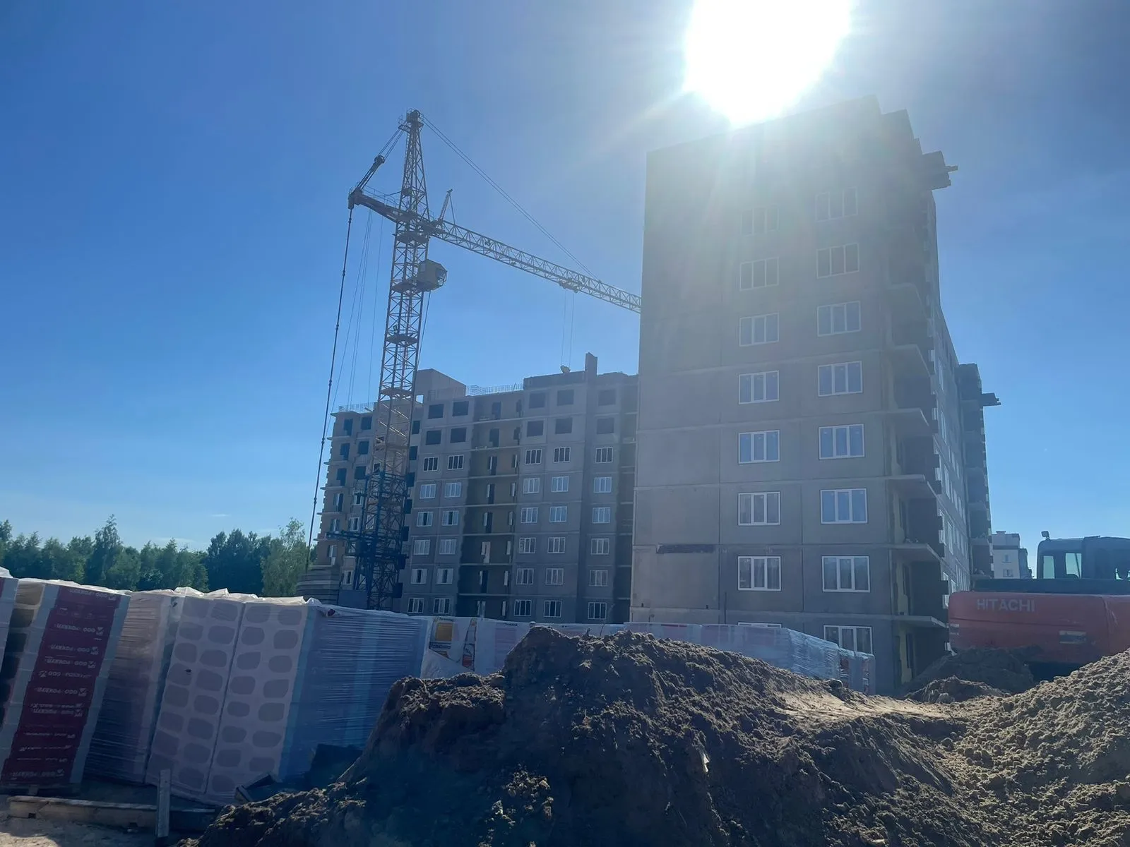 ЖК Кировский посад ход строительства