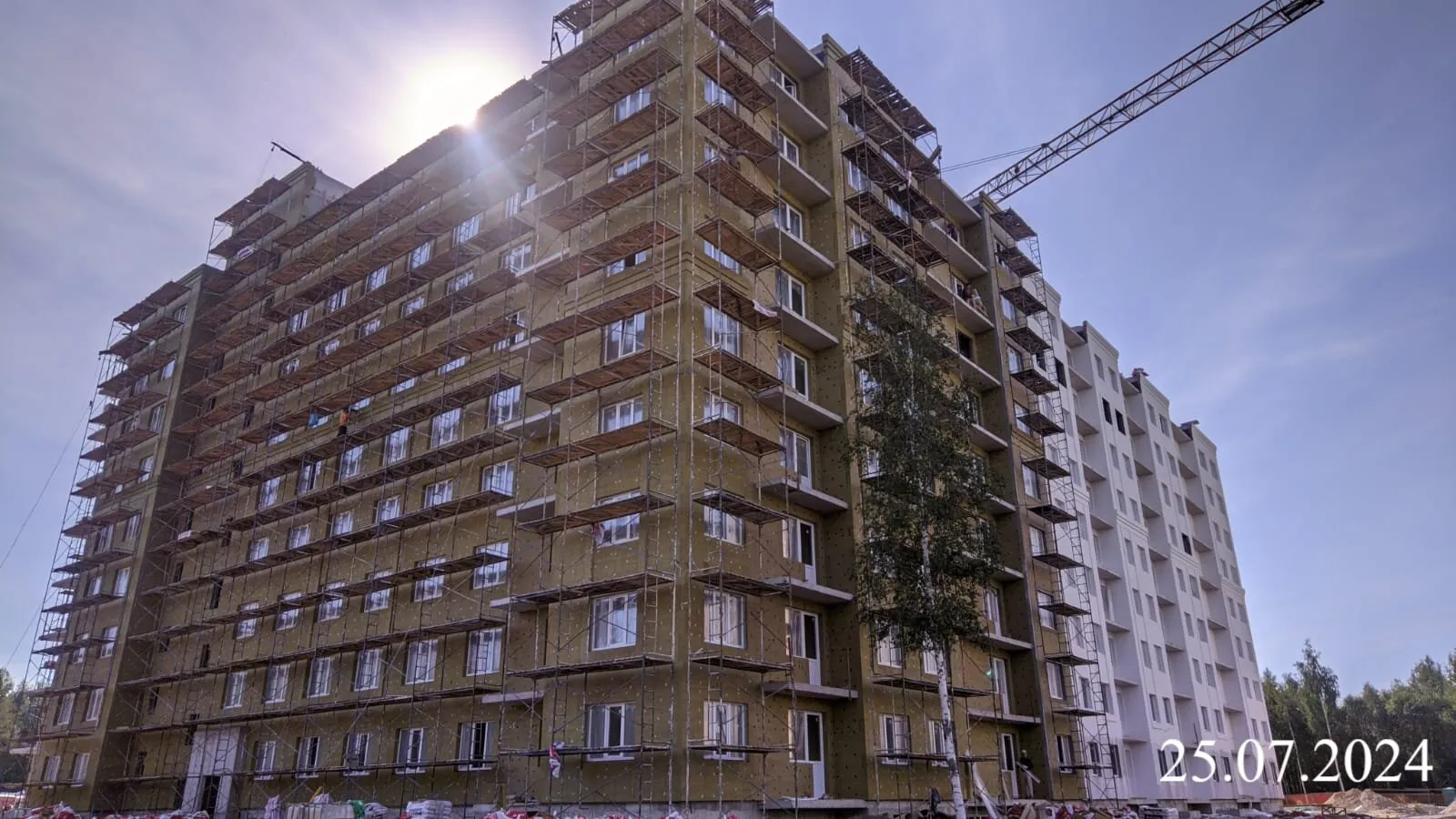 ЖК Кировский посад ход строительства