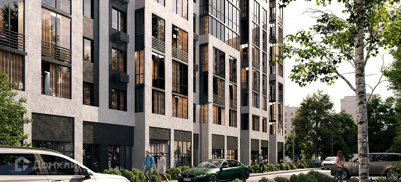 Планировка 3-комнатной квартиры 76.65 м² в ЖК ЖК Ленский, г. Всеволожск — фото 3