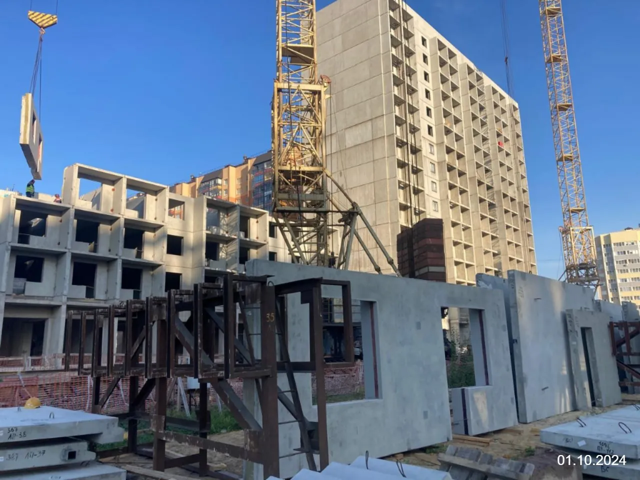 ЖК Ленский ход строительства