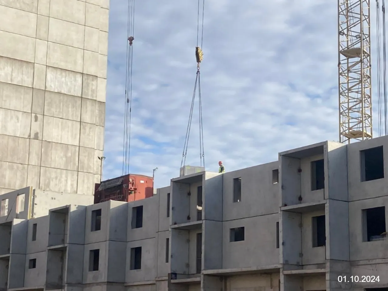 ЖК Ленский ход строительства