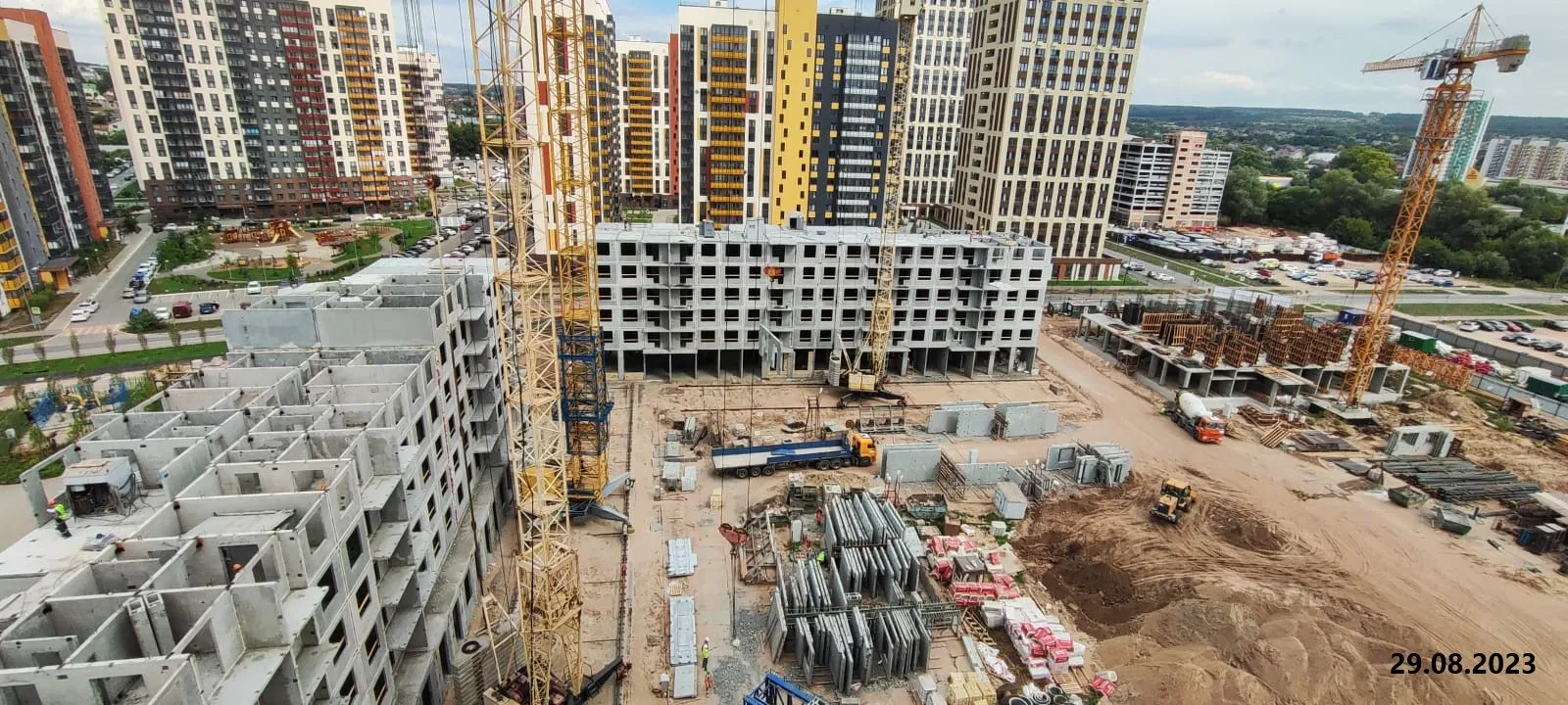 ЖК Светлая долина ход строительства