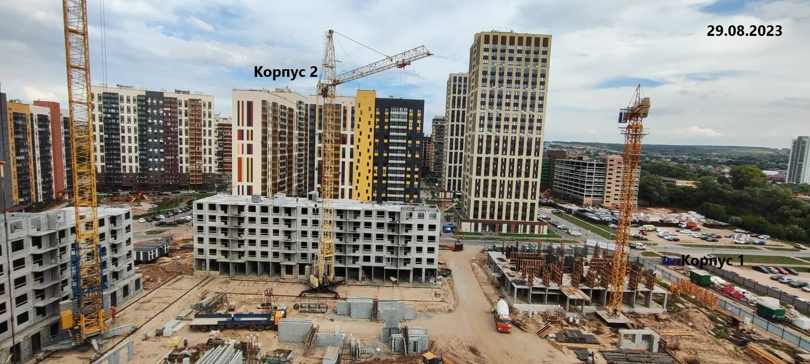 ЖК Светлая долина ход строительства
