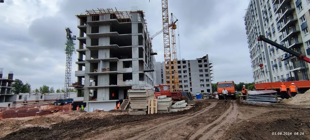 ЖК Династия ход строительства