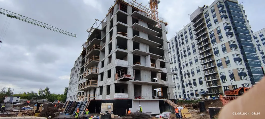 ЖК Династия ход строительства