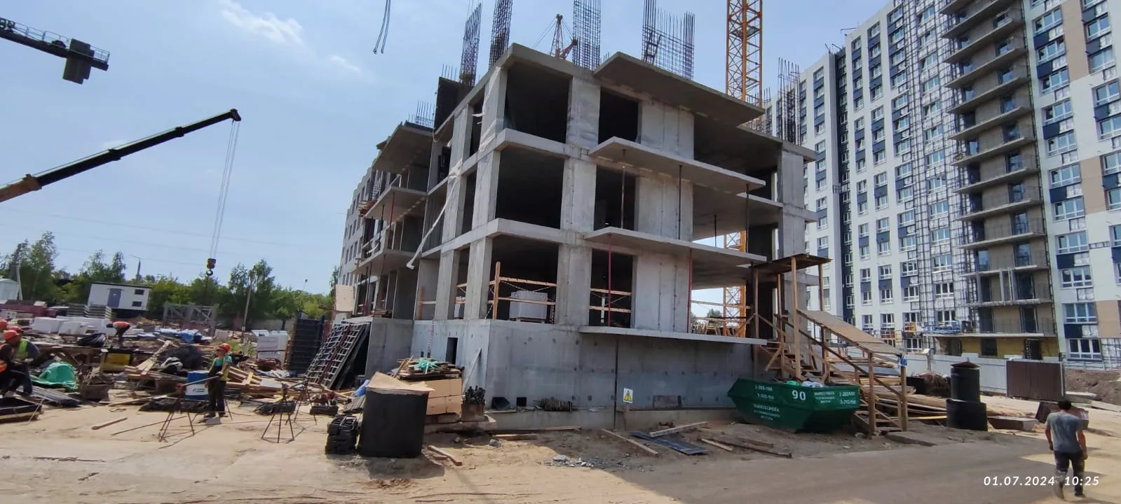 ЖК Династия ход строительства