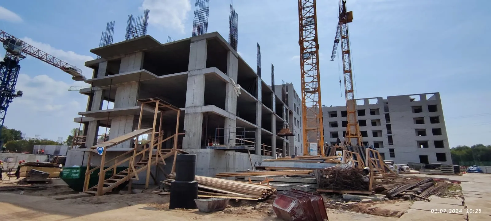 ЖК Династия ход строительства