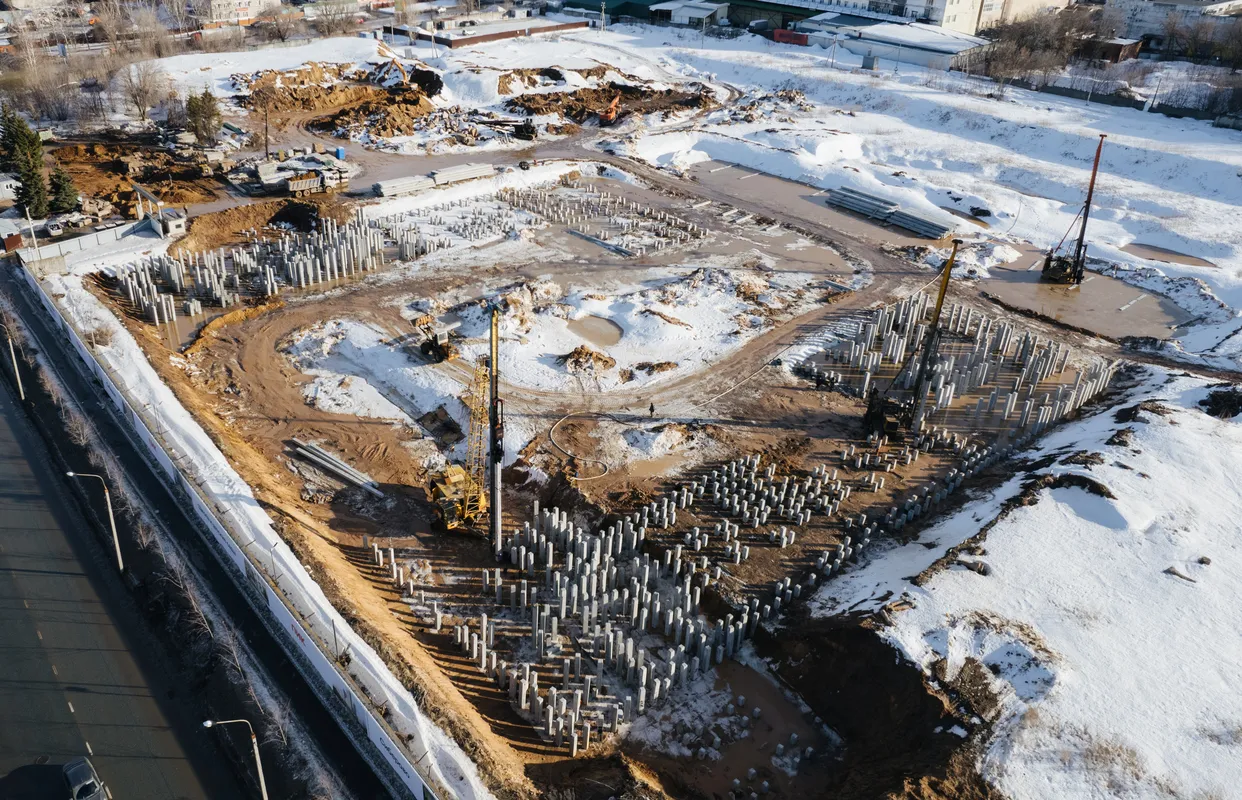 ЖК Сиберово ход строительства