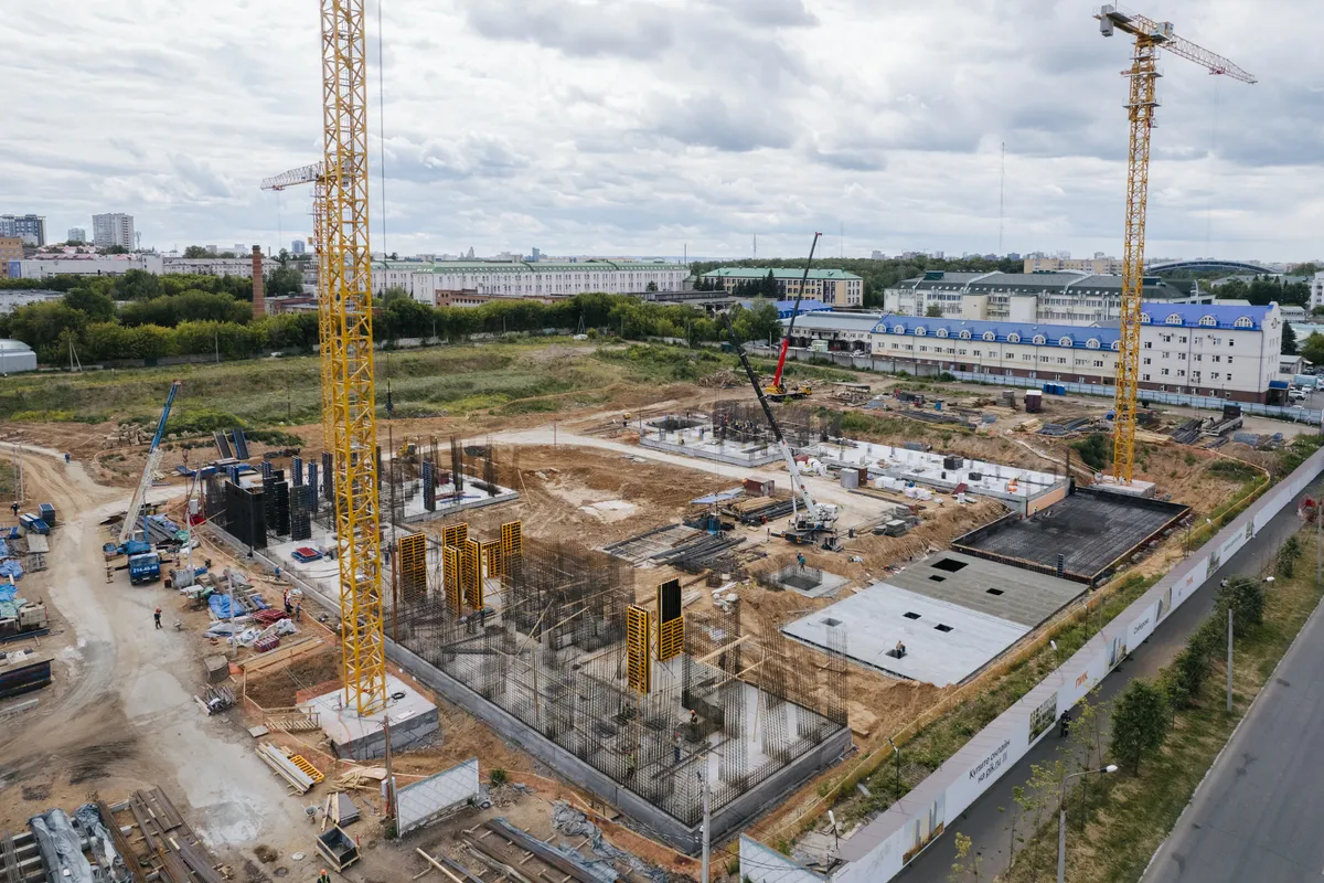 ЖК Сиберово ход строительства