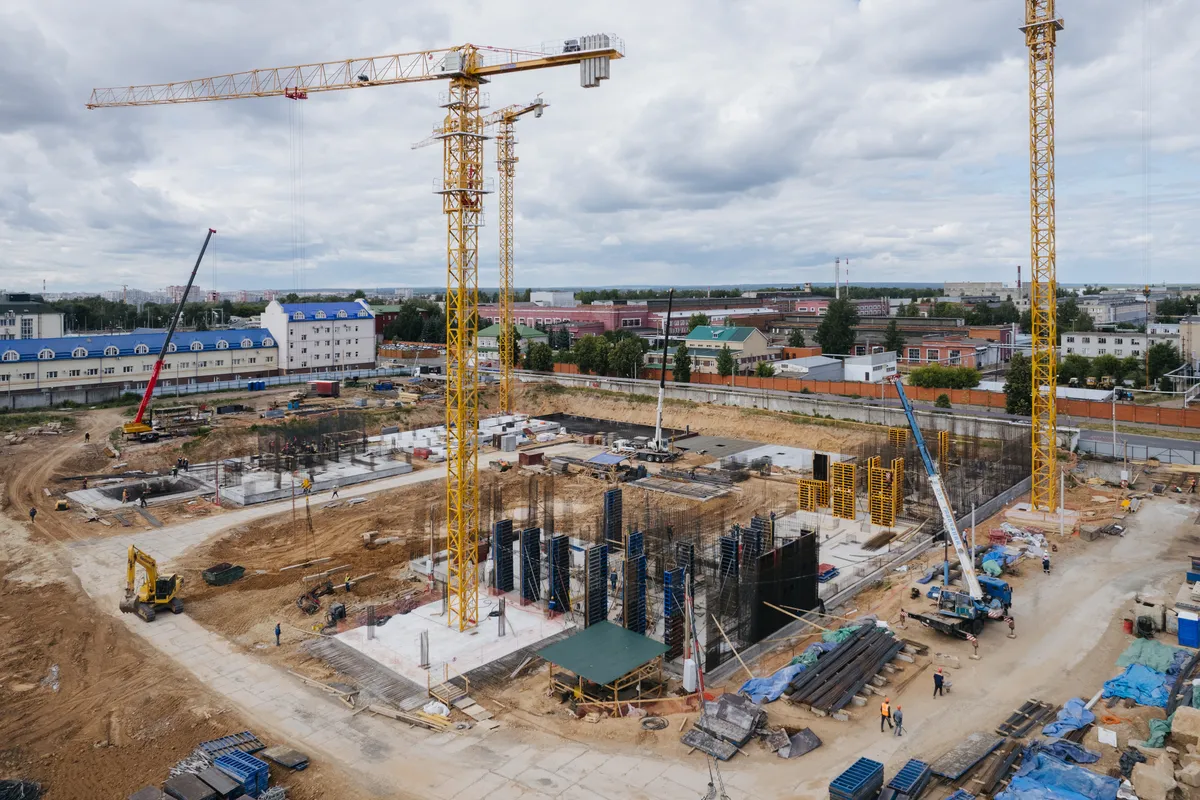 ЖК Сиберово ход строительства