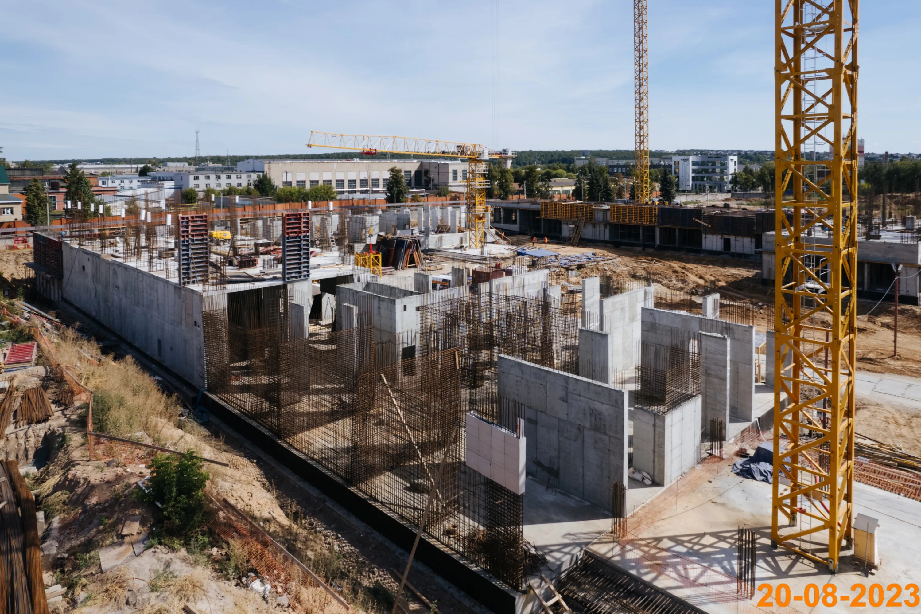 ЖК Сиберово ход строительства