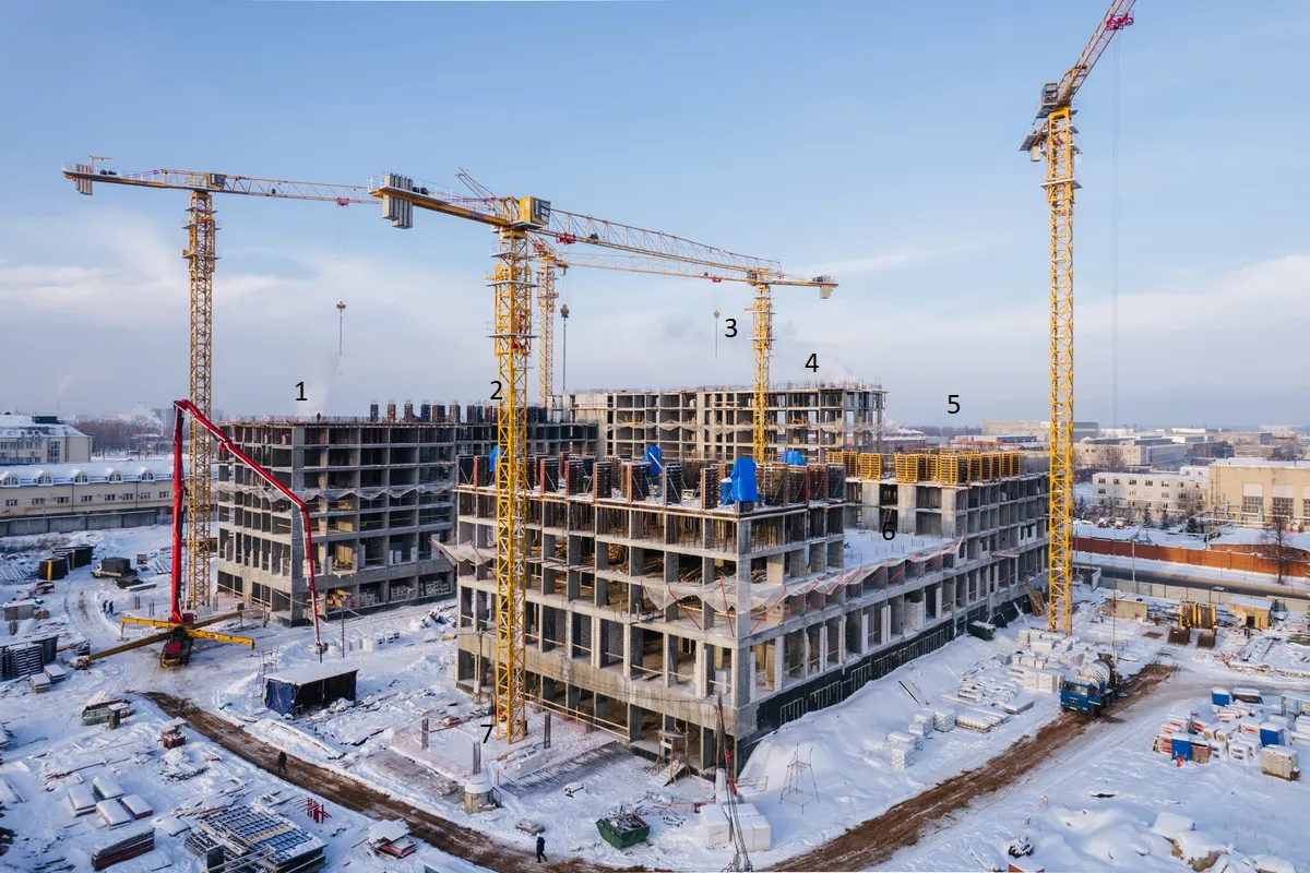ЖК Сиберово ход строительства