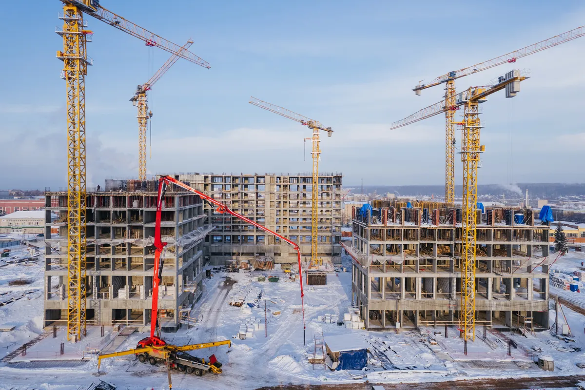 ЖК Сиберово ход строительства