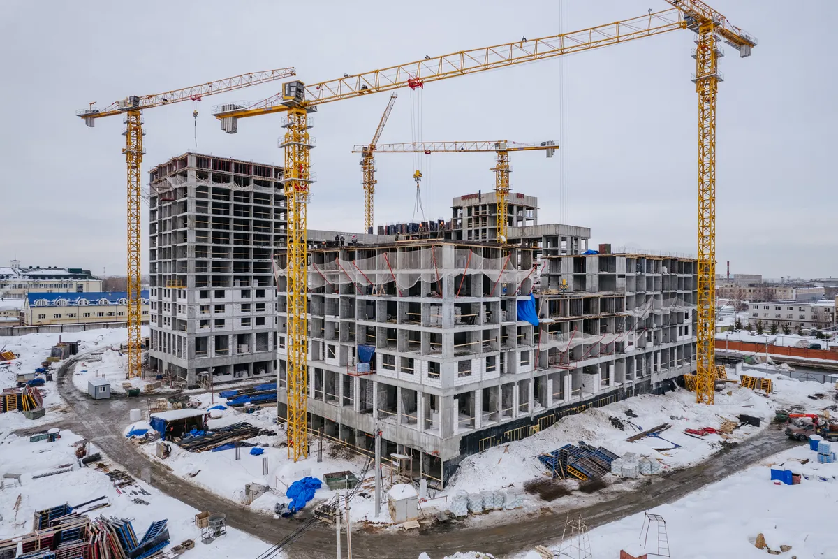 ЖК Сиберово ход строительства