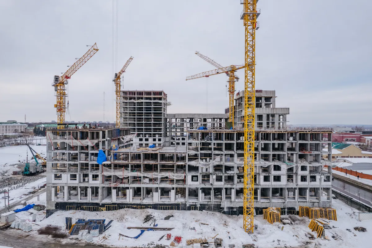 ЖК Сиберово ход строительства