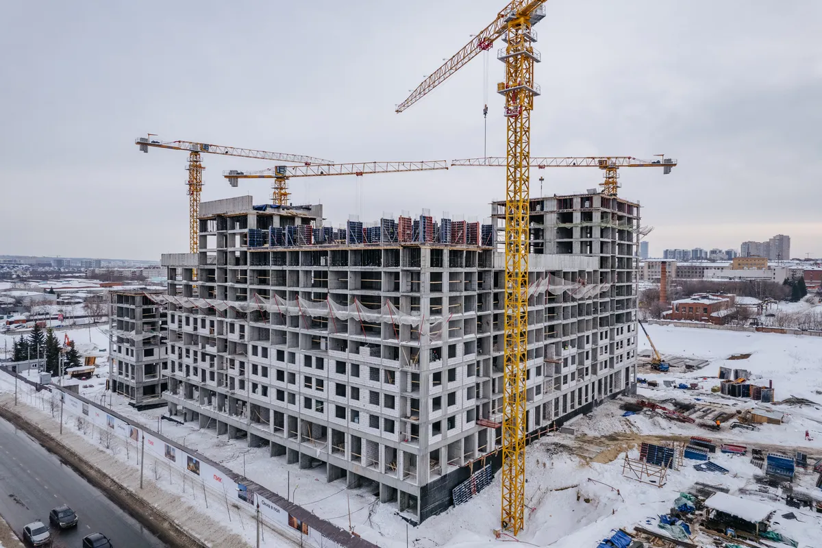 ЖК Сиберово ход строительства